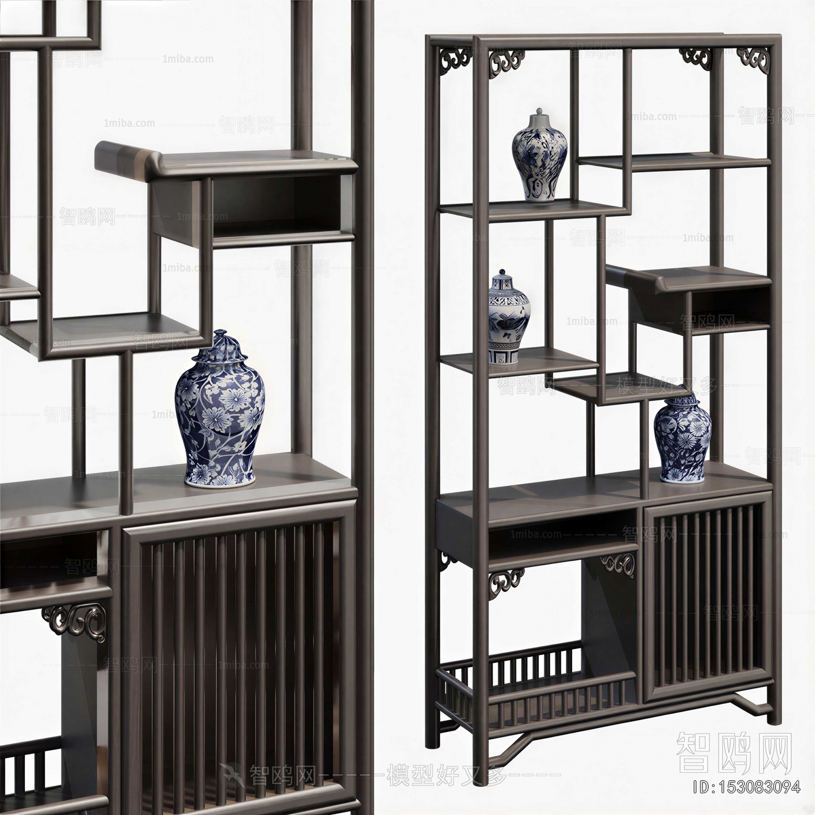 New Chinese Style Antique Rack