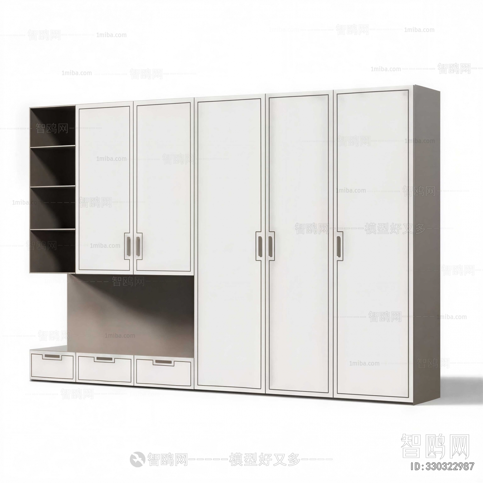 New Chinese Style The Wardrobe