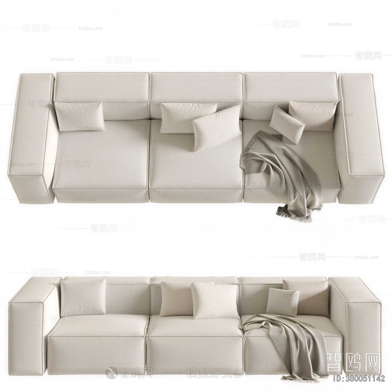 Modern Three-seat Sofa