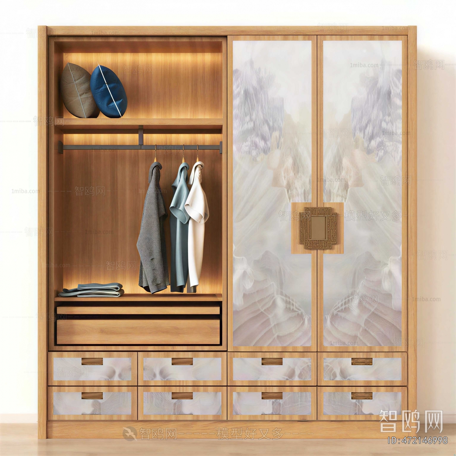 New Chinese Style The Wardrobe