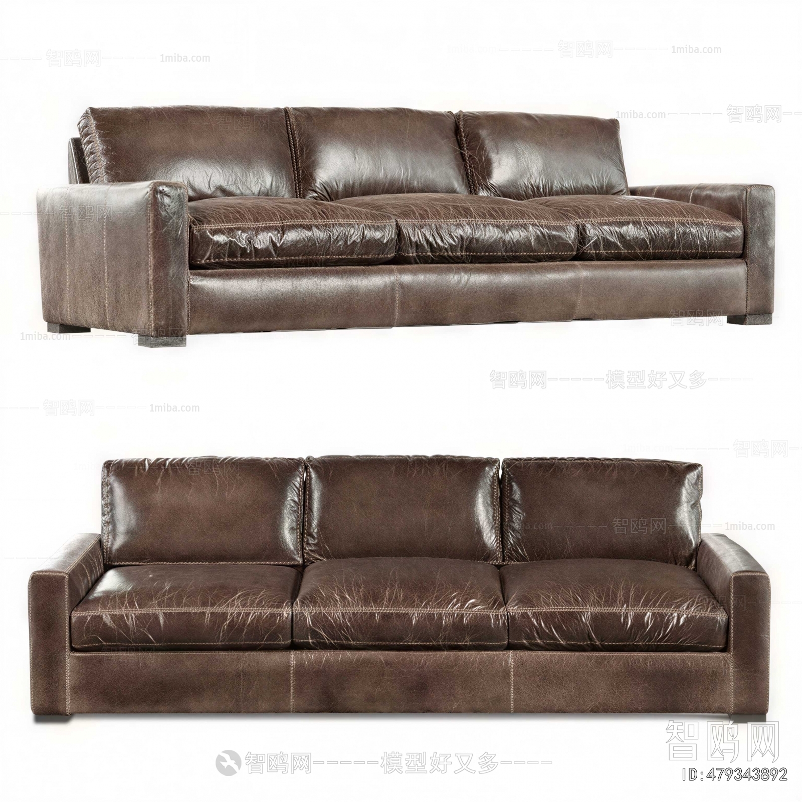 Modern Three-seat Sofa