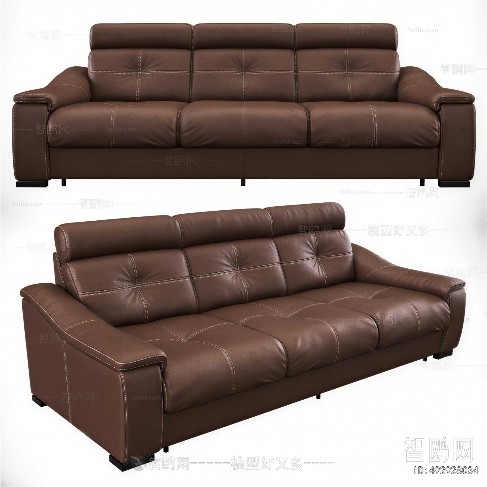 Modern Three-seat Sofa