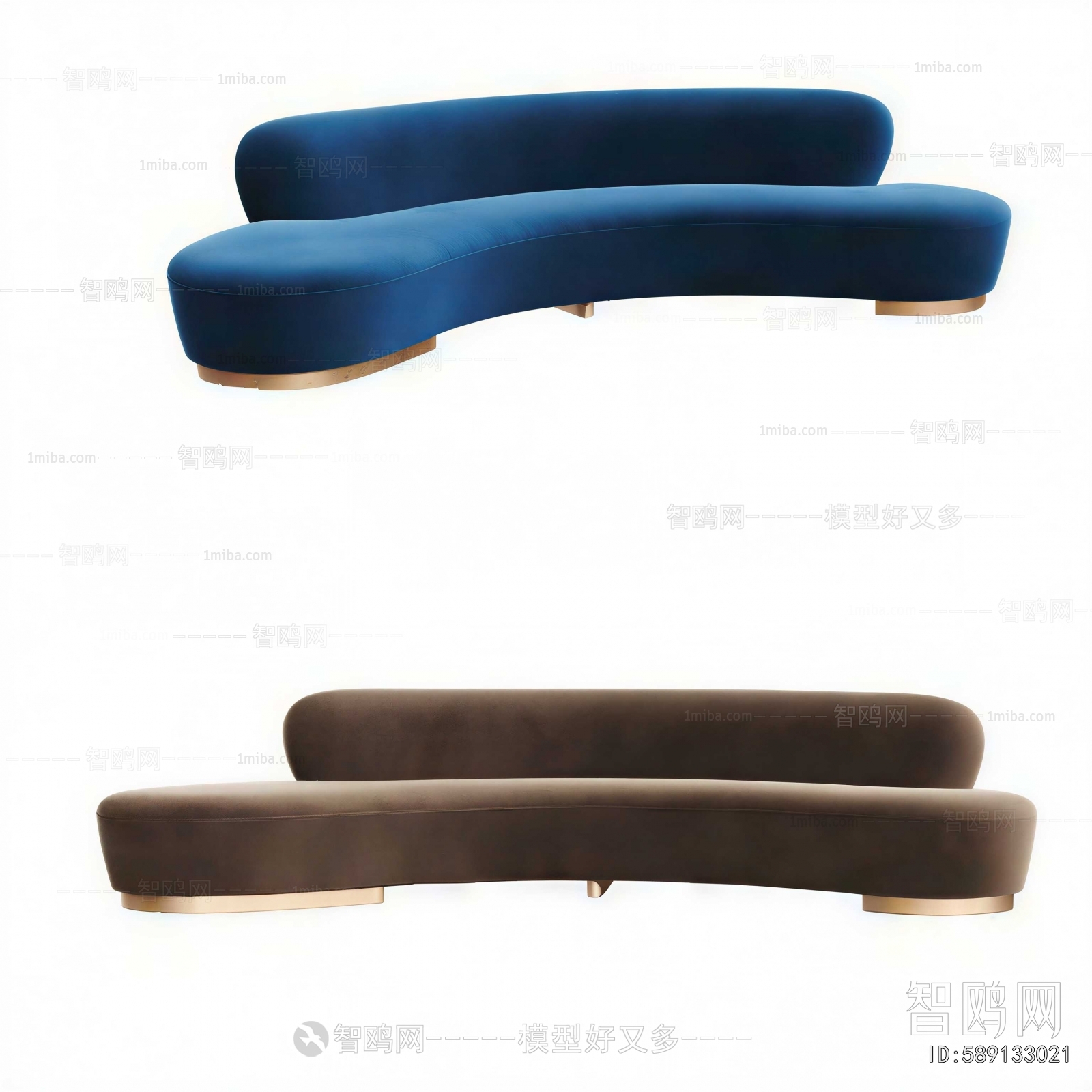 Modern Curved Sofa