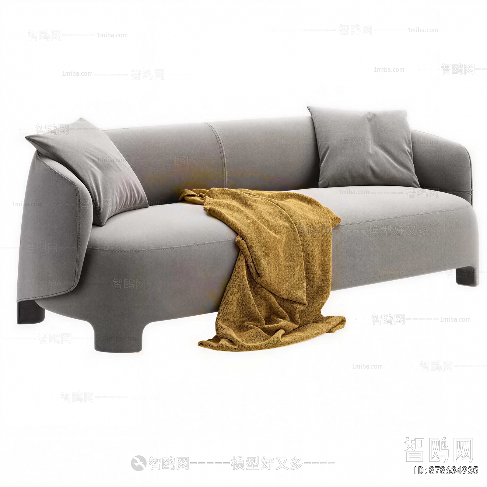 Modern Multi Person Sofa