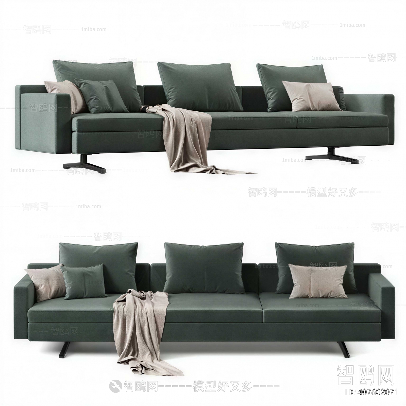 Modern Three-seat Sofa