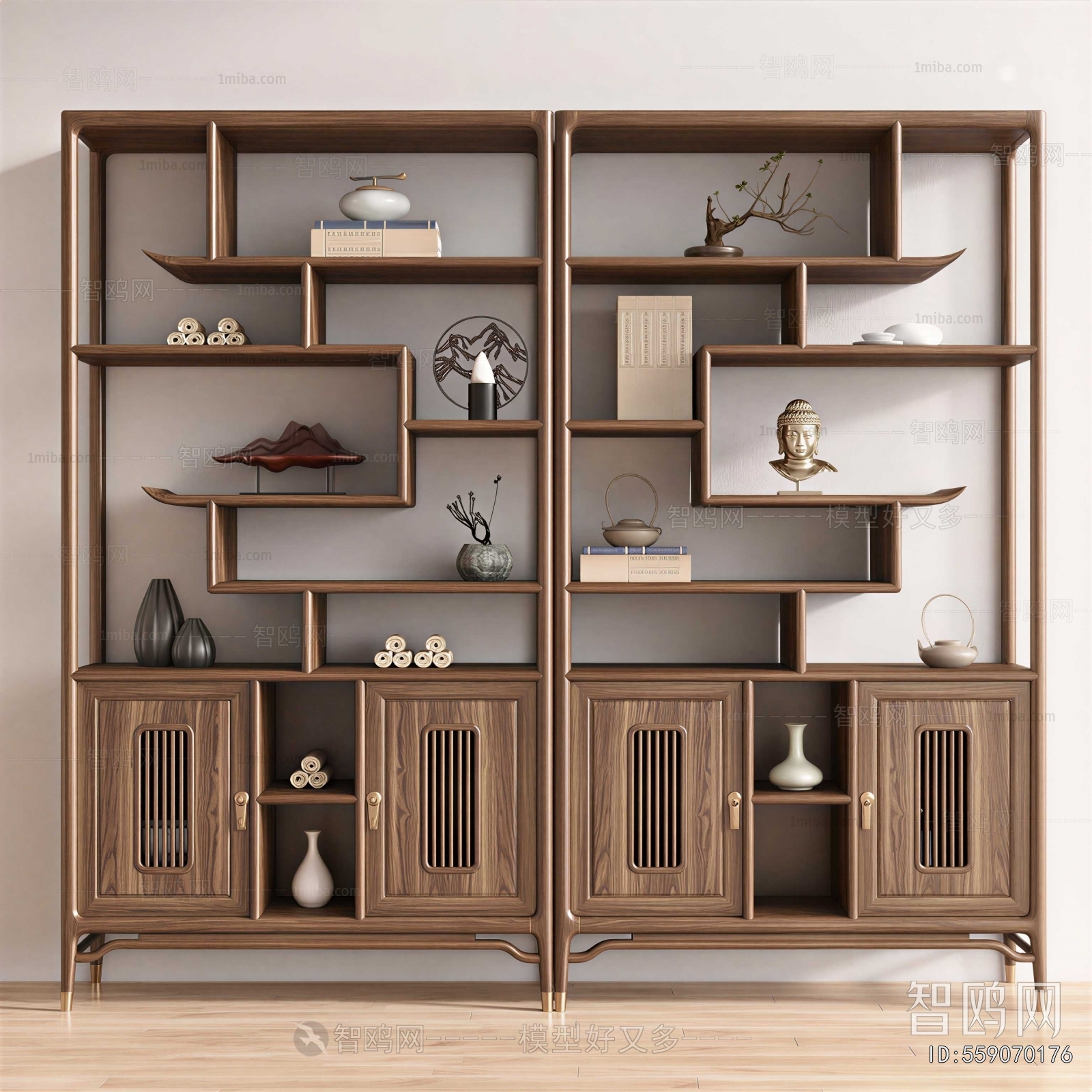 New Chinese Style Antique Rack