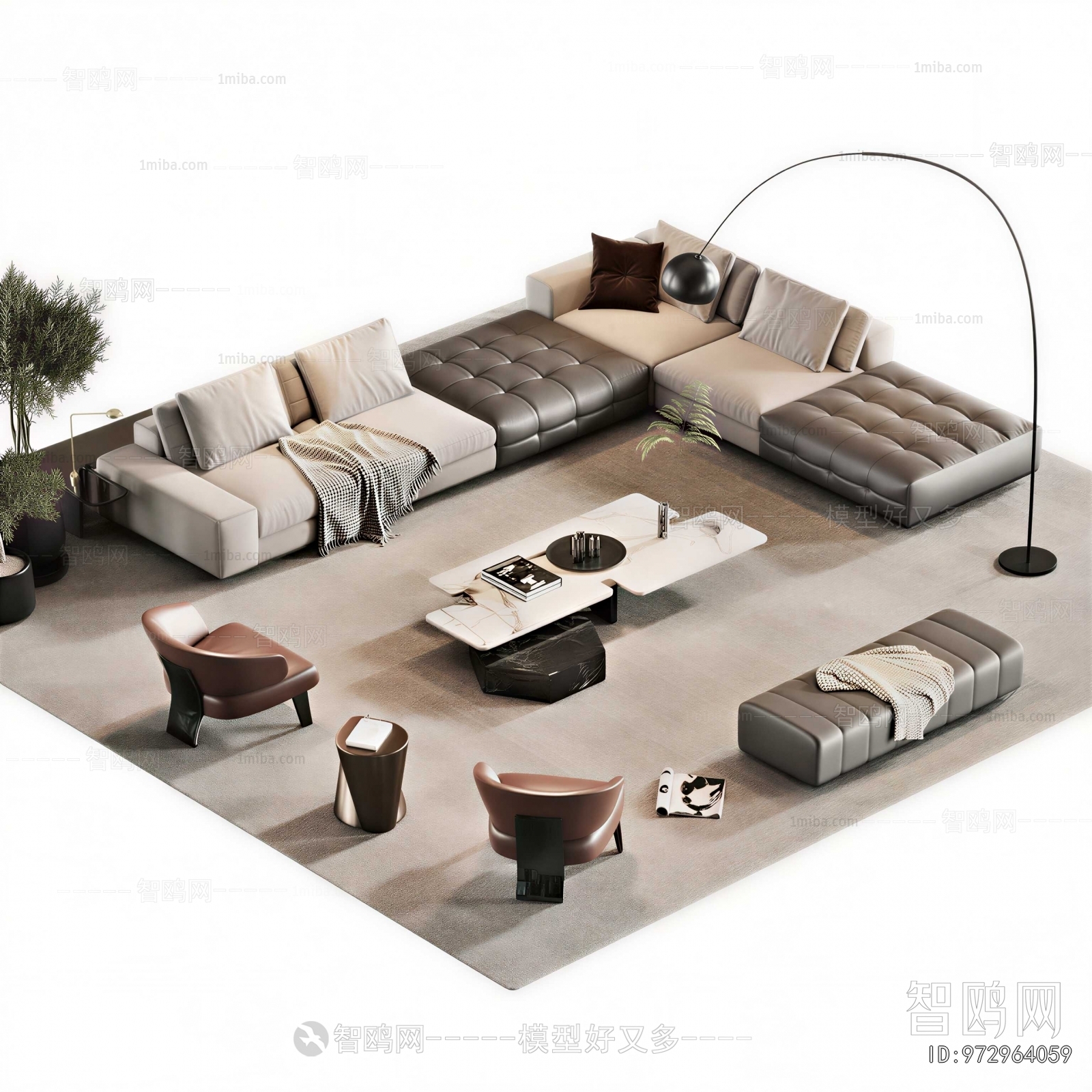 Modern Sofa Combination