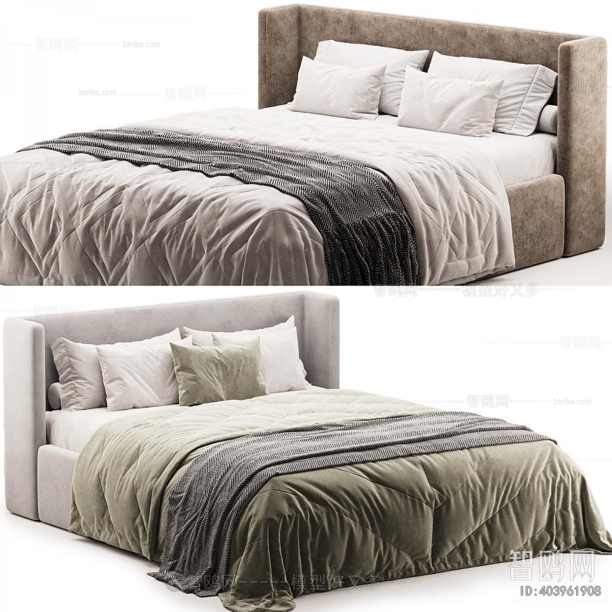 Modern Double Bed