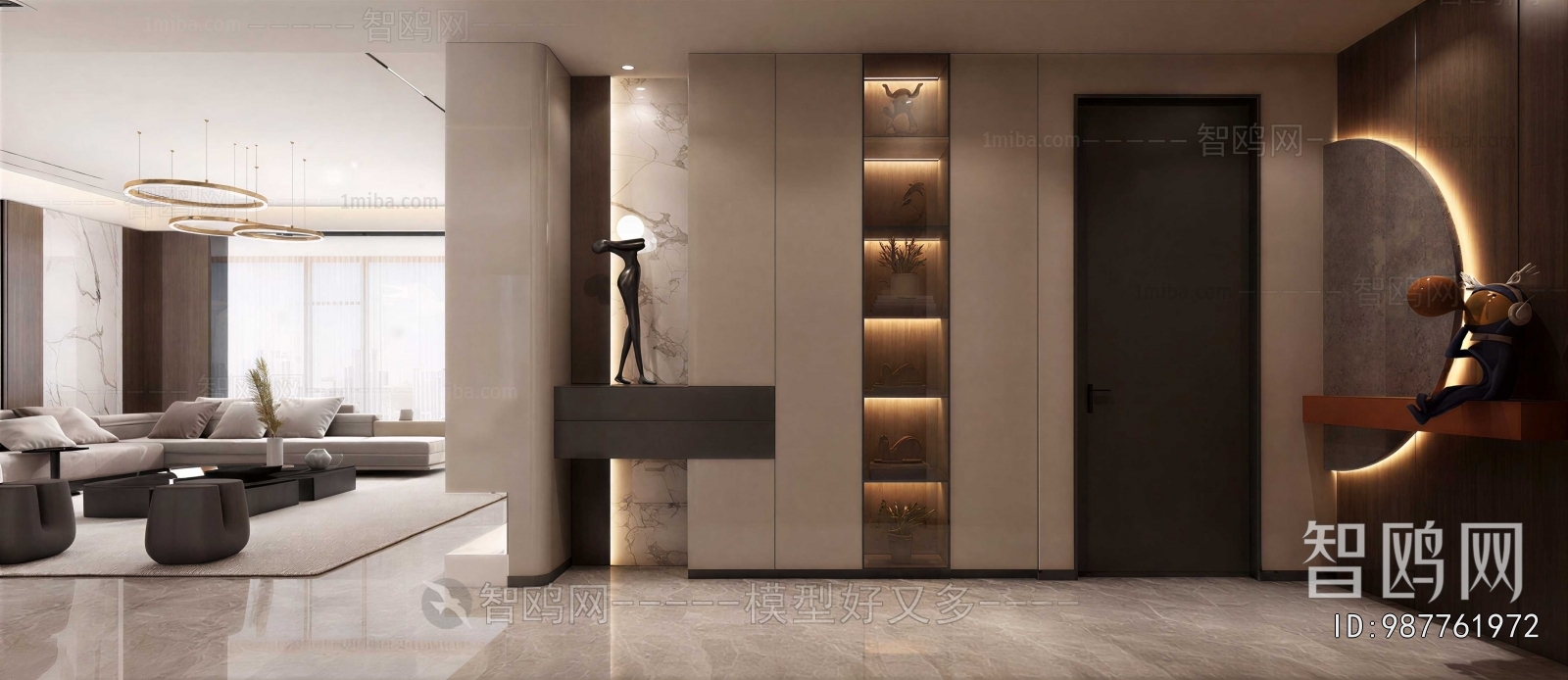 Modern Hallway