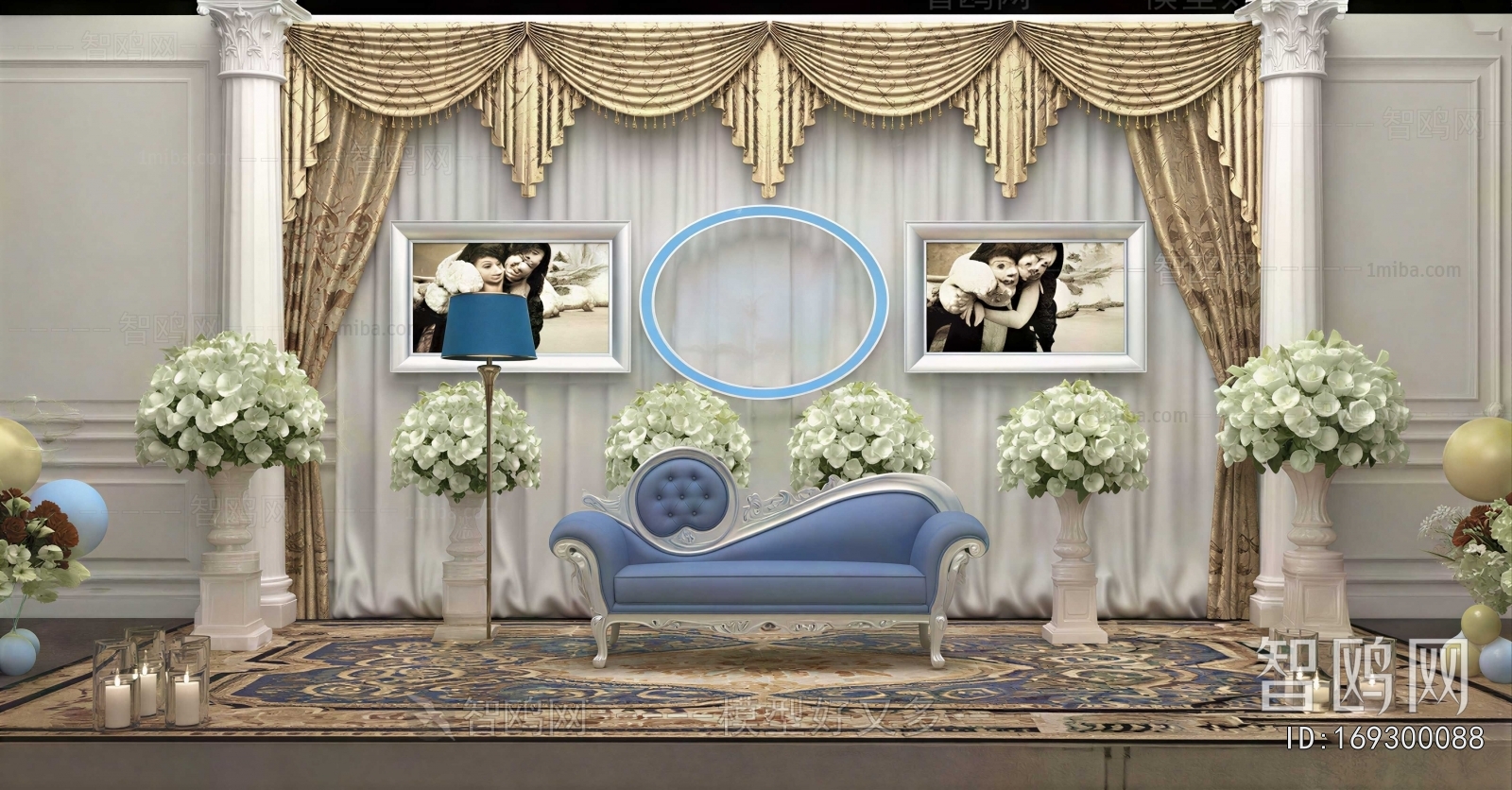 Simple European Style Meichen