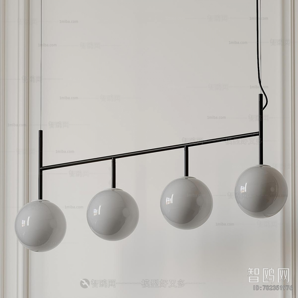 Modern Long Chandelier