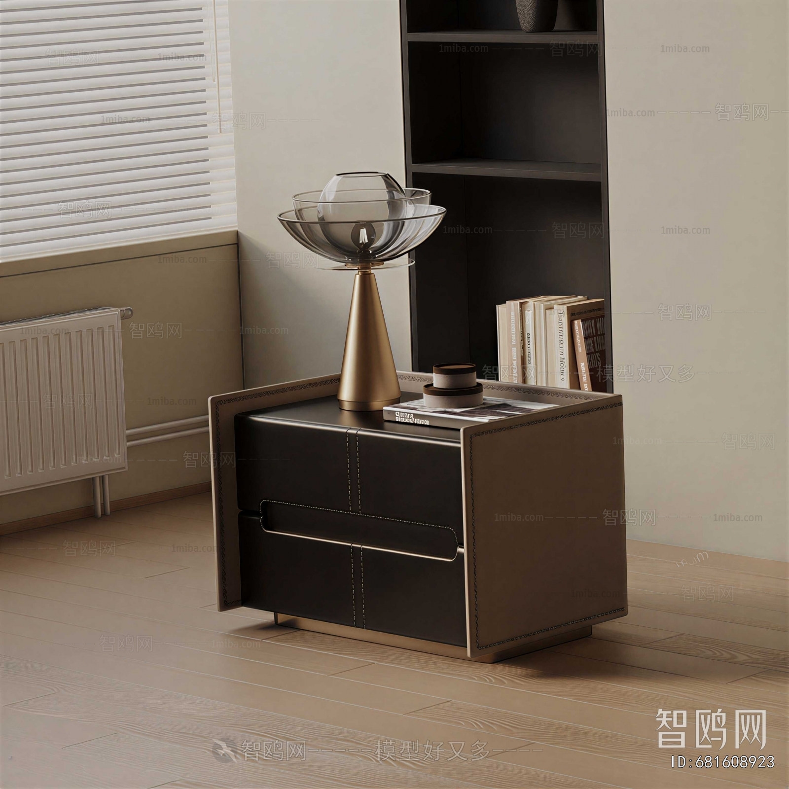 Modern Bedside Cupboard