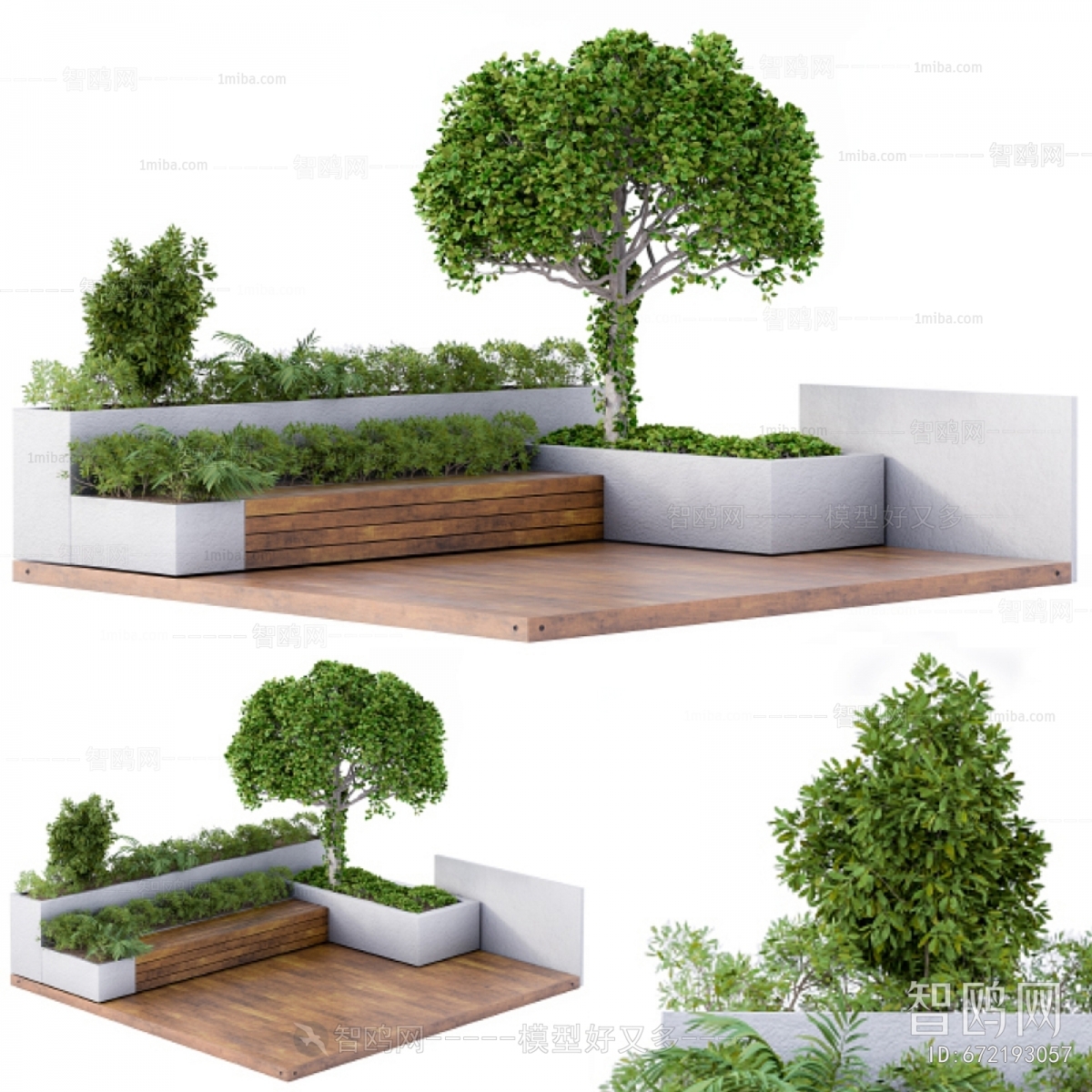 Modern Flower Bed, Flower Bowl, Flower Box