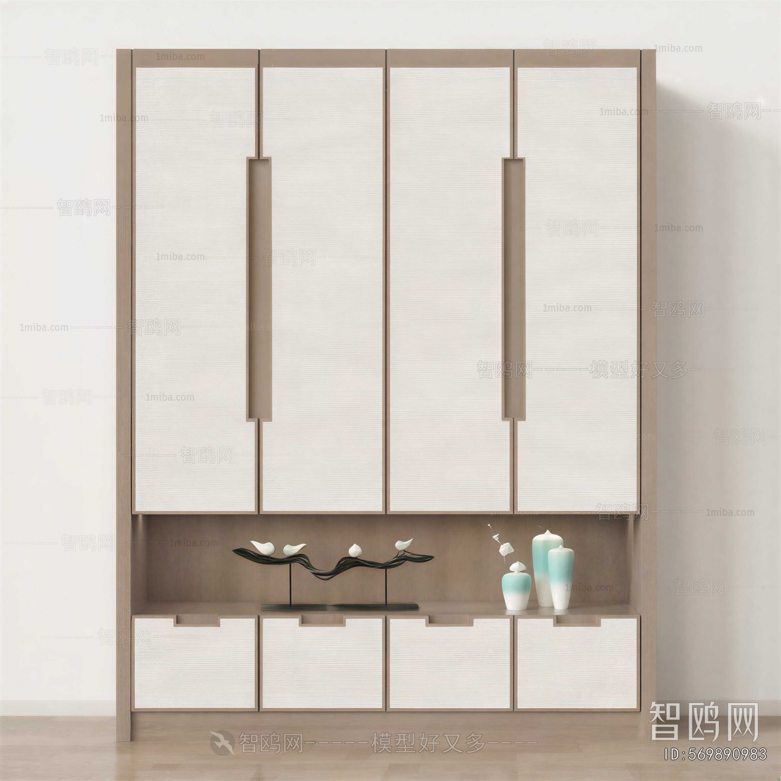 New Chinese Style The Wardrobe