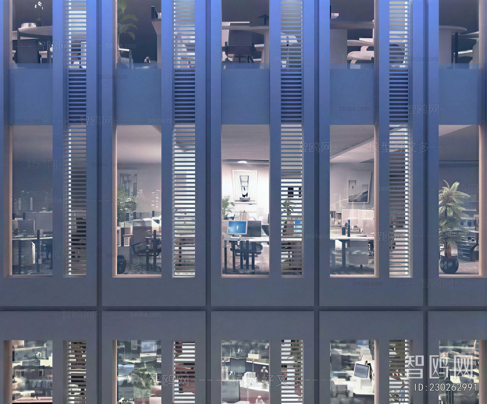 Modern Appearance Of Commercial Building