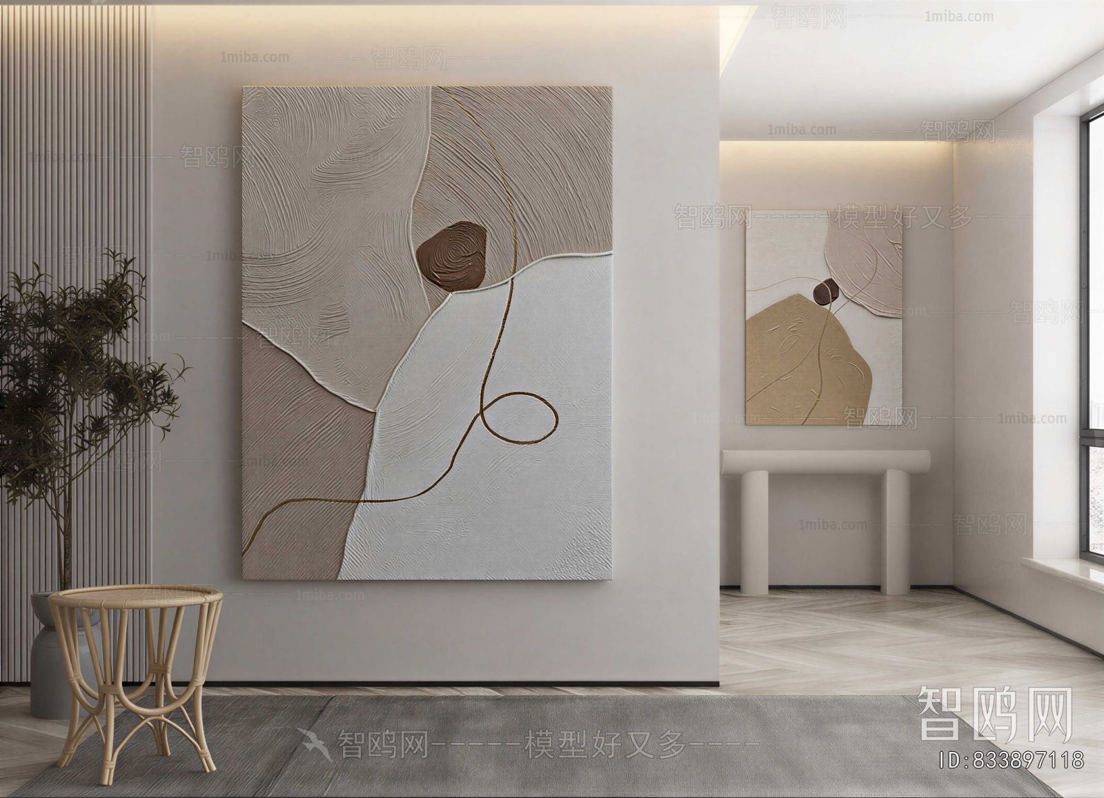 Wabi-sabi Style Painting