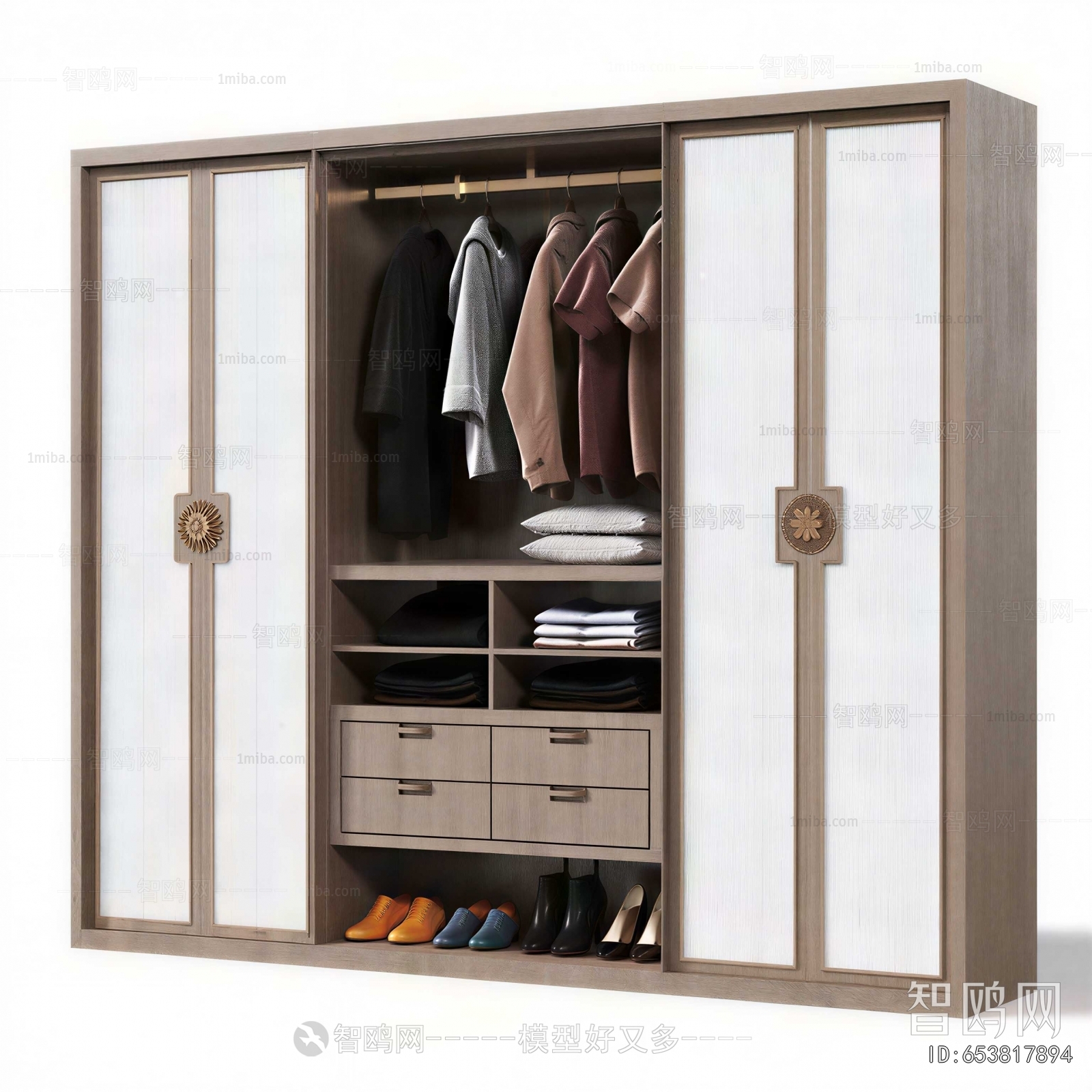 New Chinese Style The Wardrobe