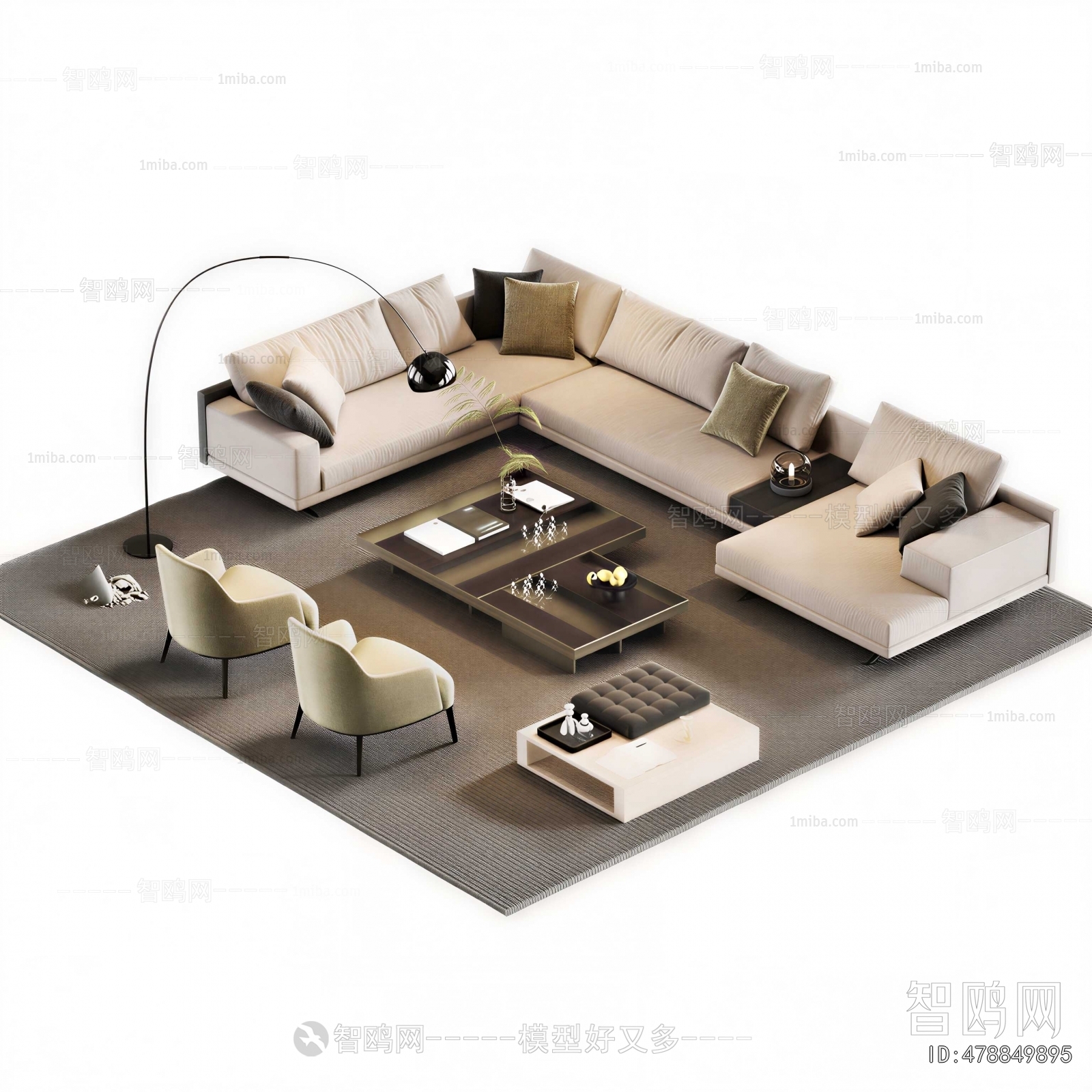 Modern Sofa Combination