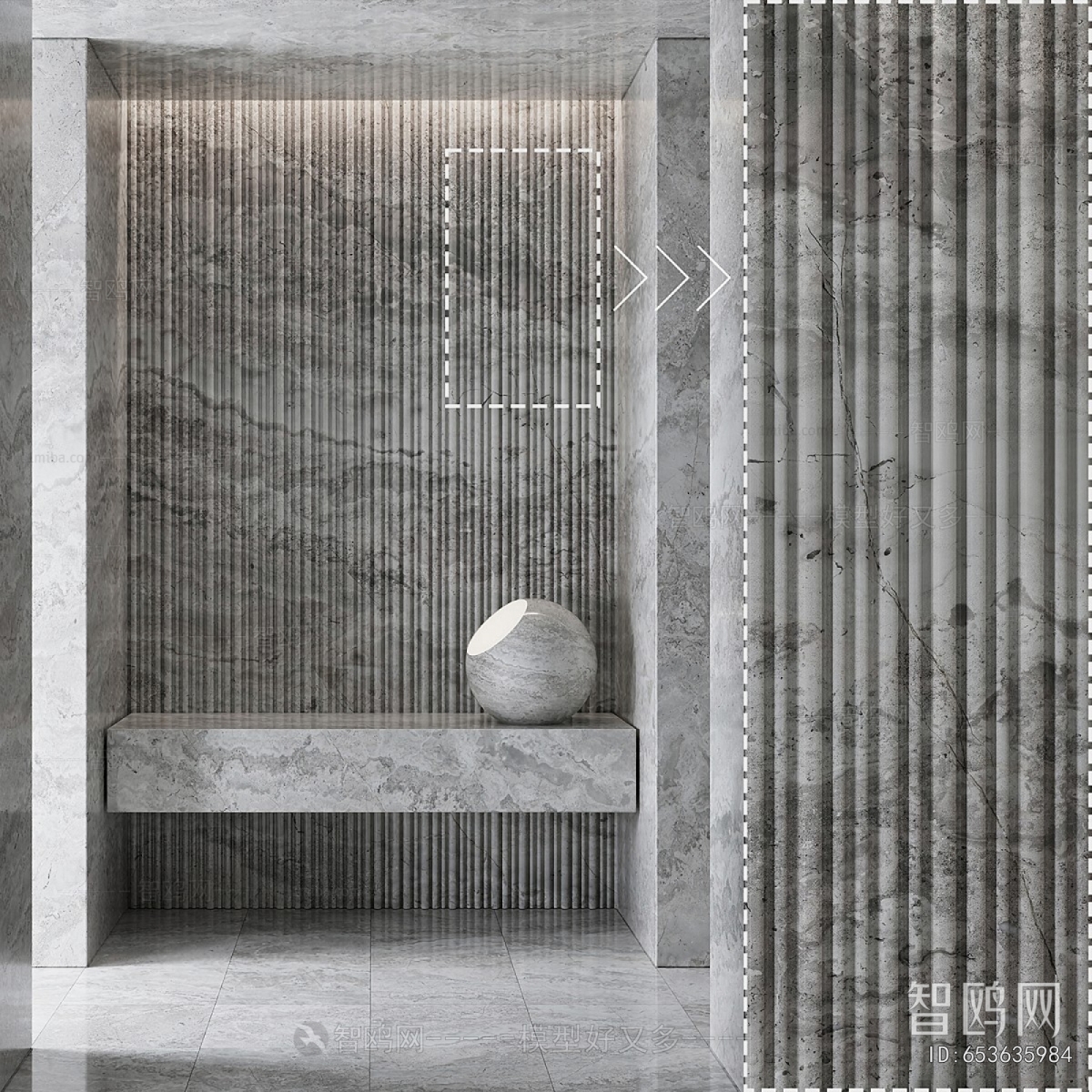 Modern Wall/floor/ceiling