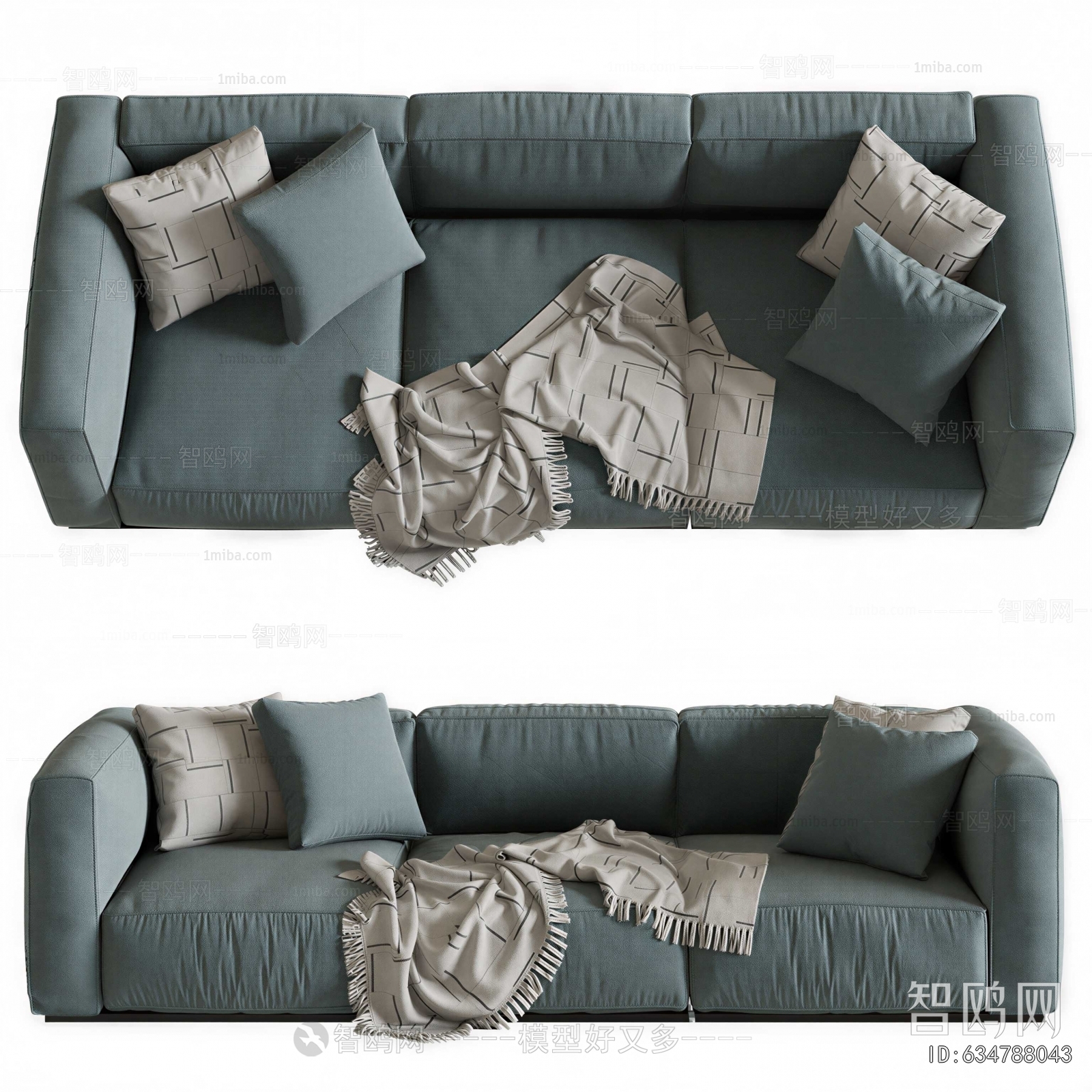 Modern Three-seat Sofa