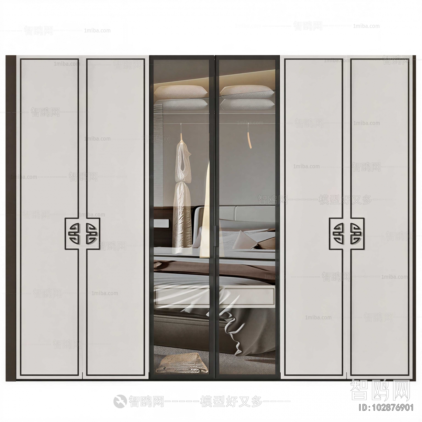 New Chinese Style The Wardrobe