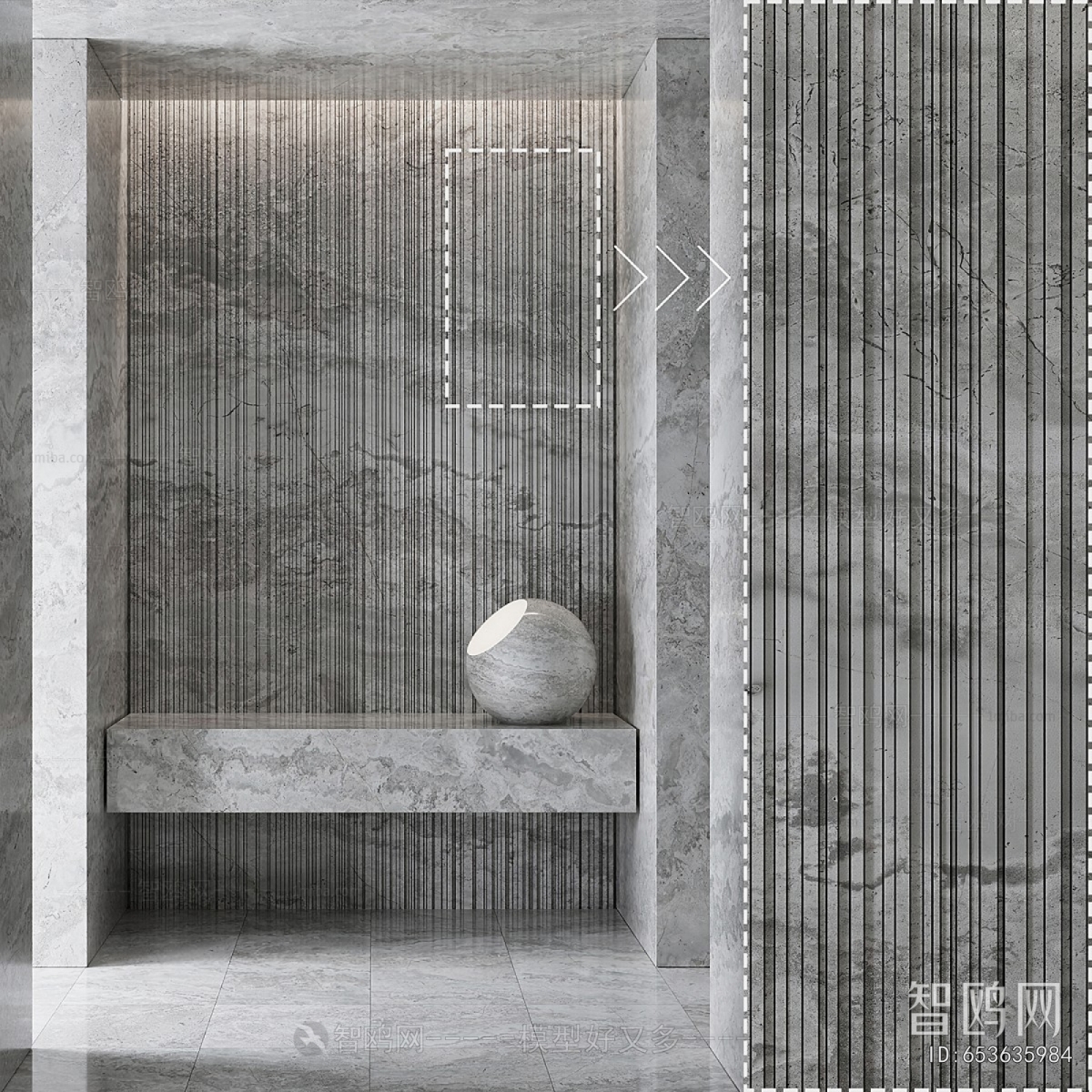 Modern Wall/floor/ceiling