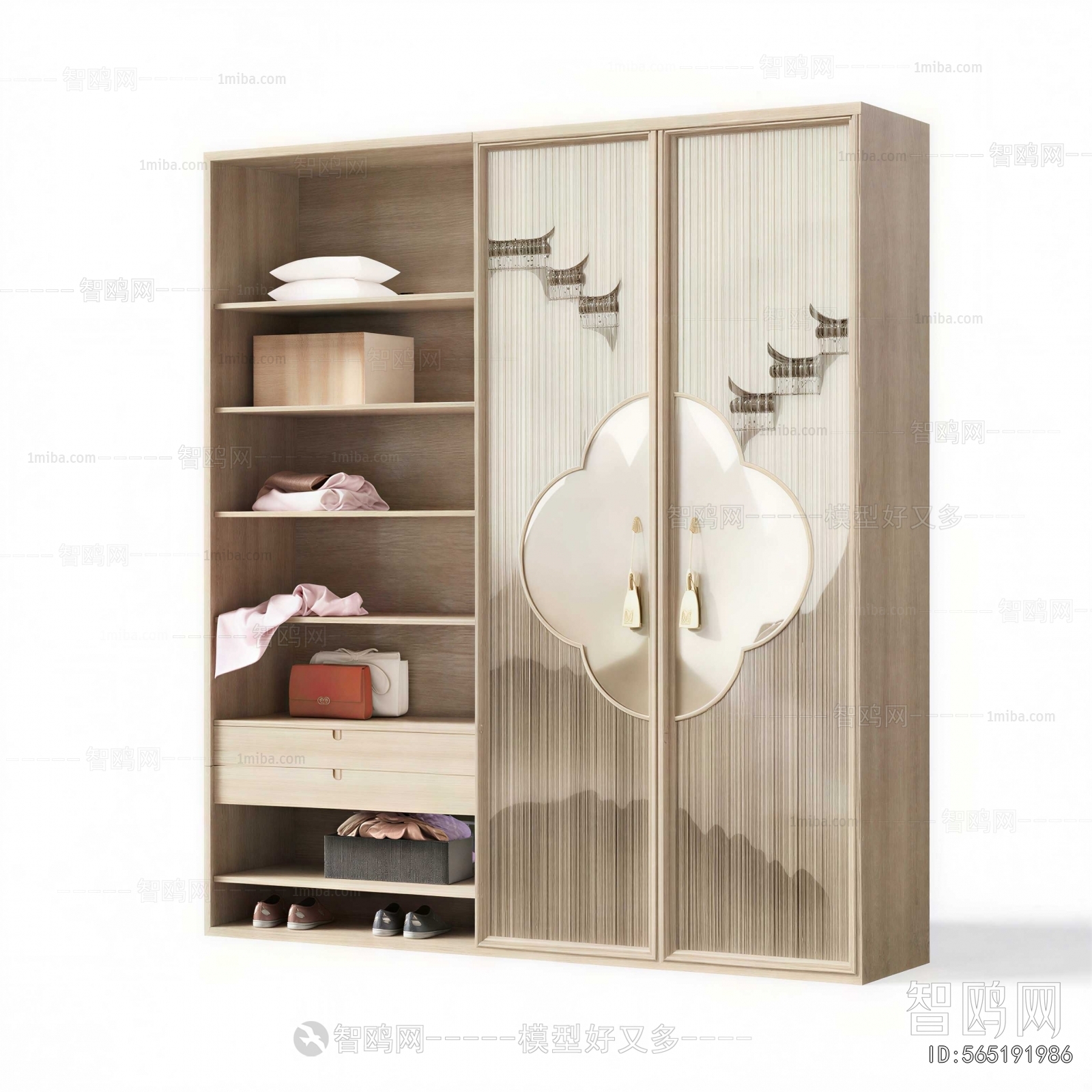 New Chinese Style The Wardrobe