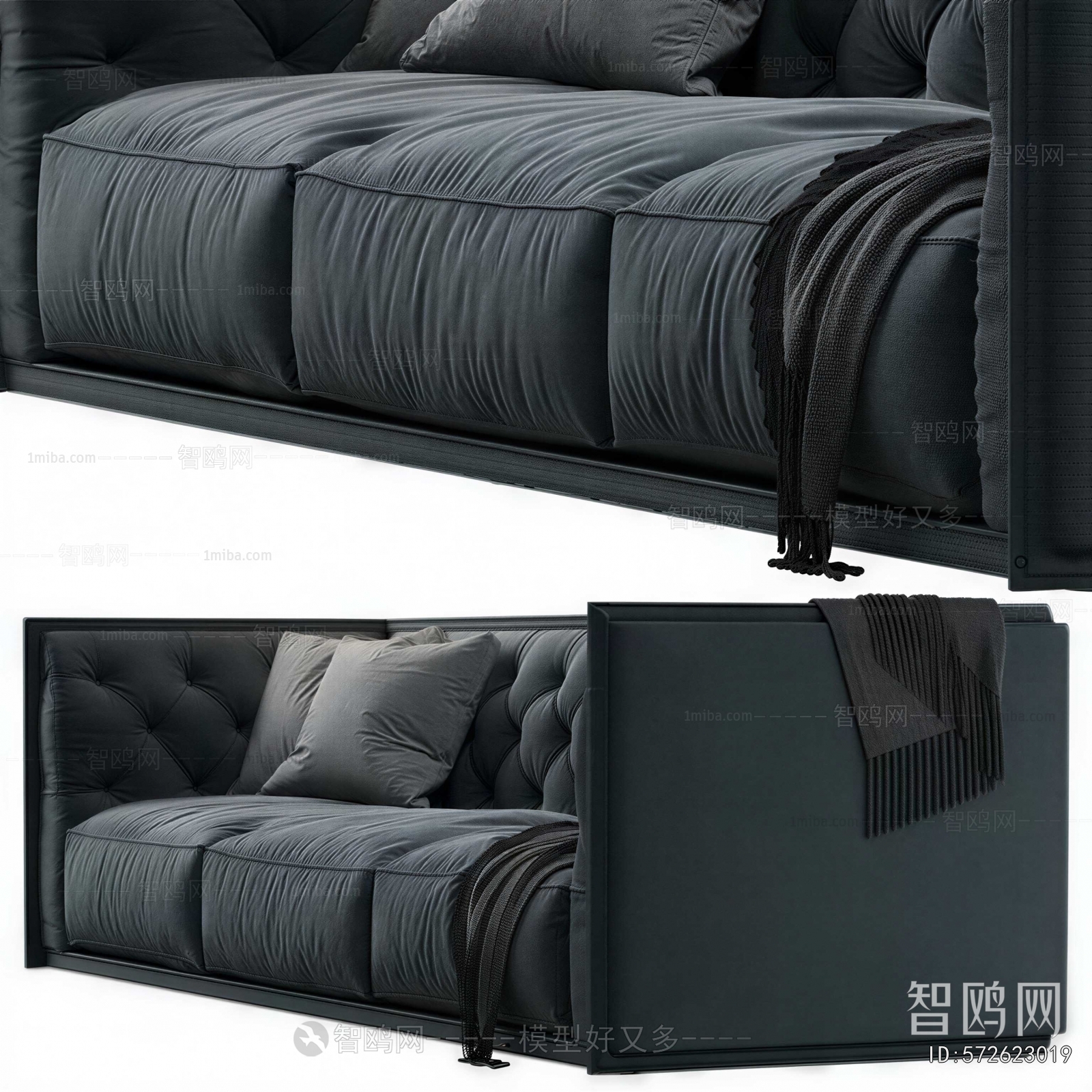 Modern Three-seat Sofa