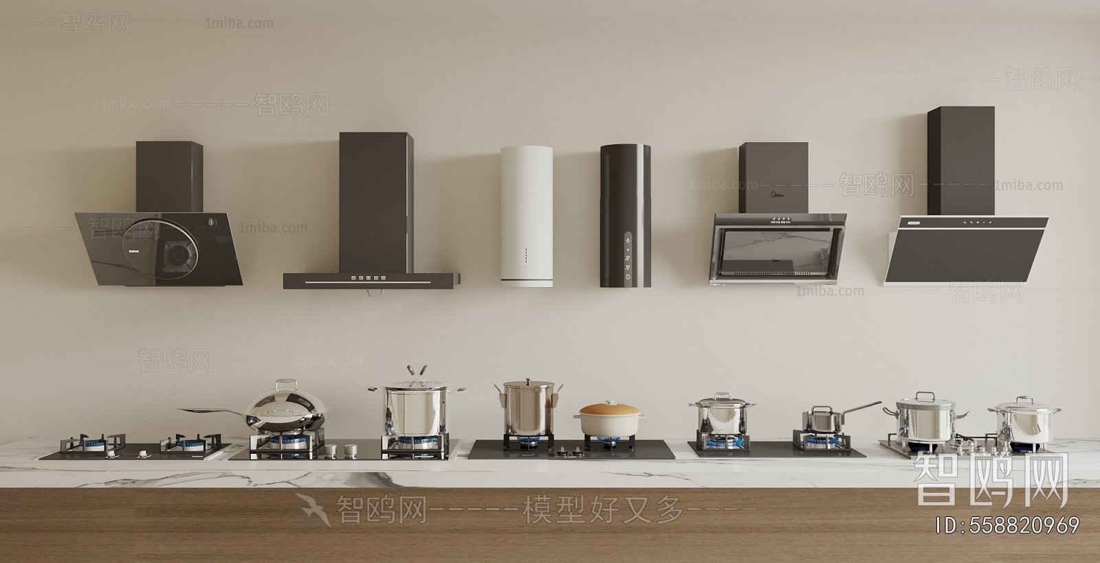 Modern Electric Kitchen Appliances