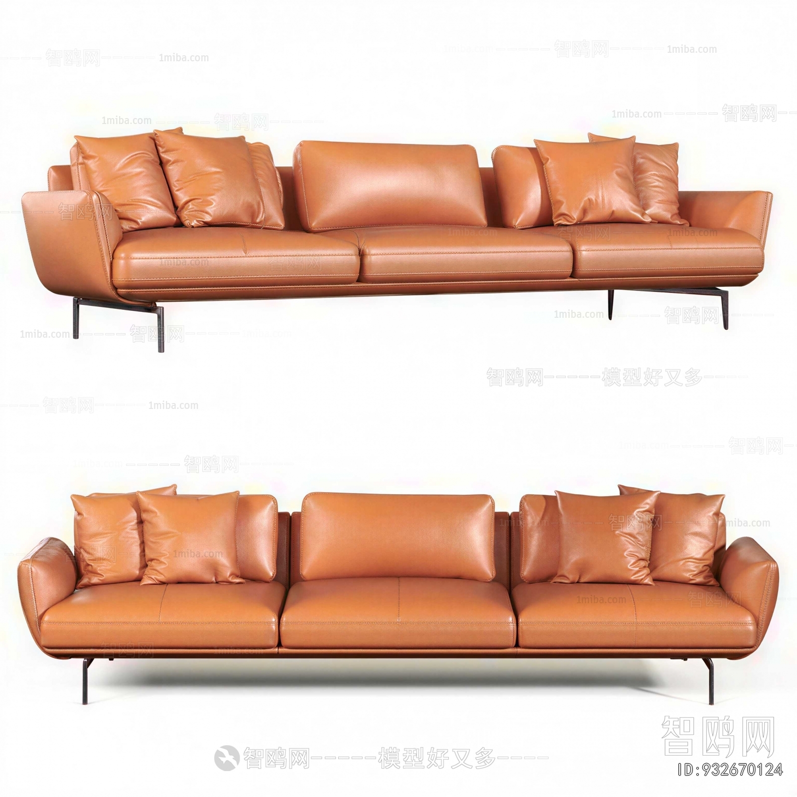 Modern Three-seat Sofa