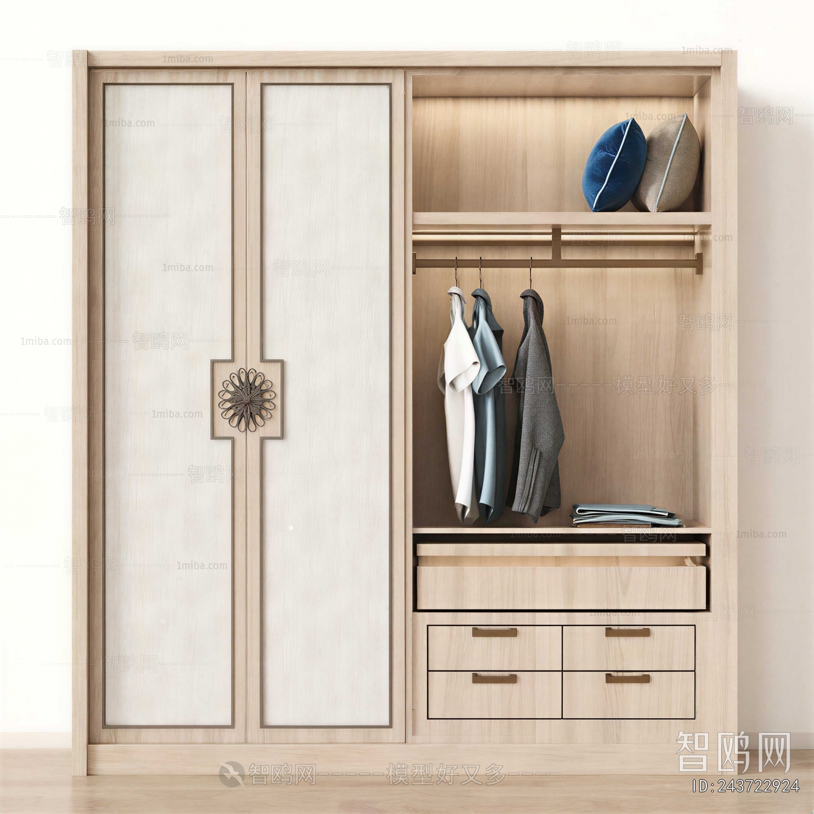 New Chinese Style The Wardrobe