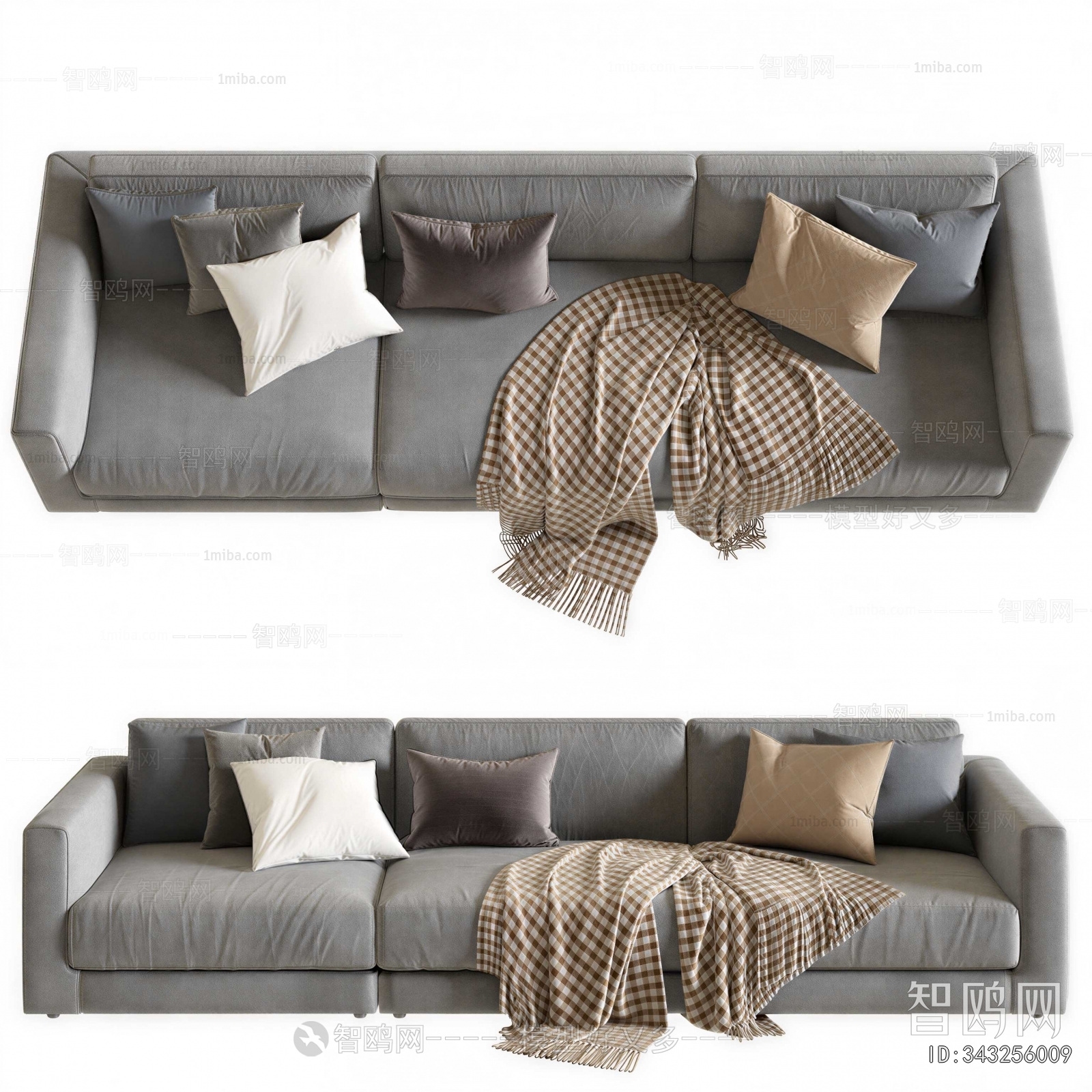 Modern Three-seat Sofa