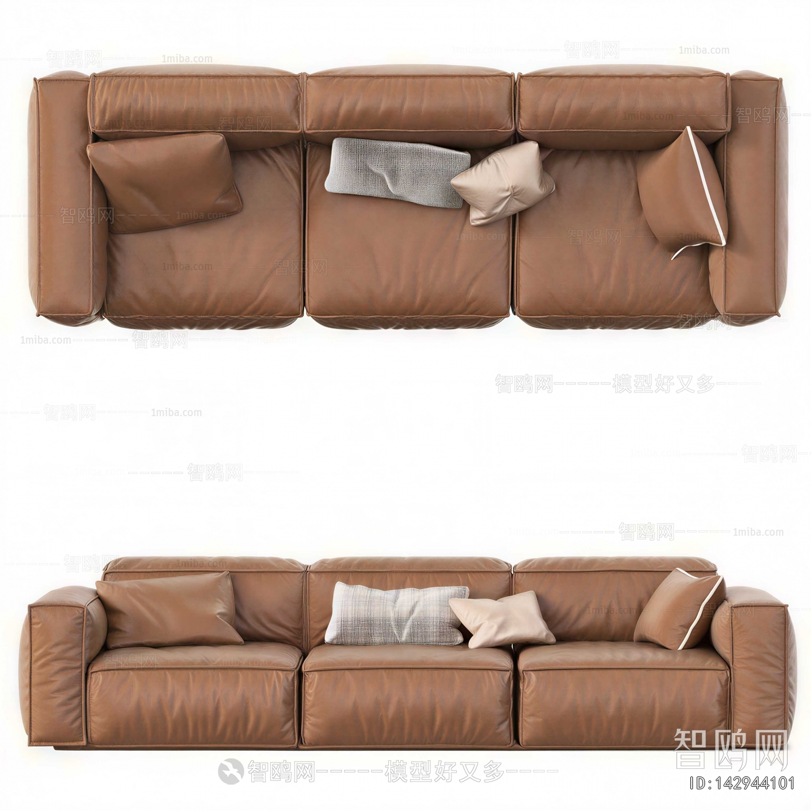Modern Three-seat Sofa