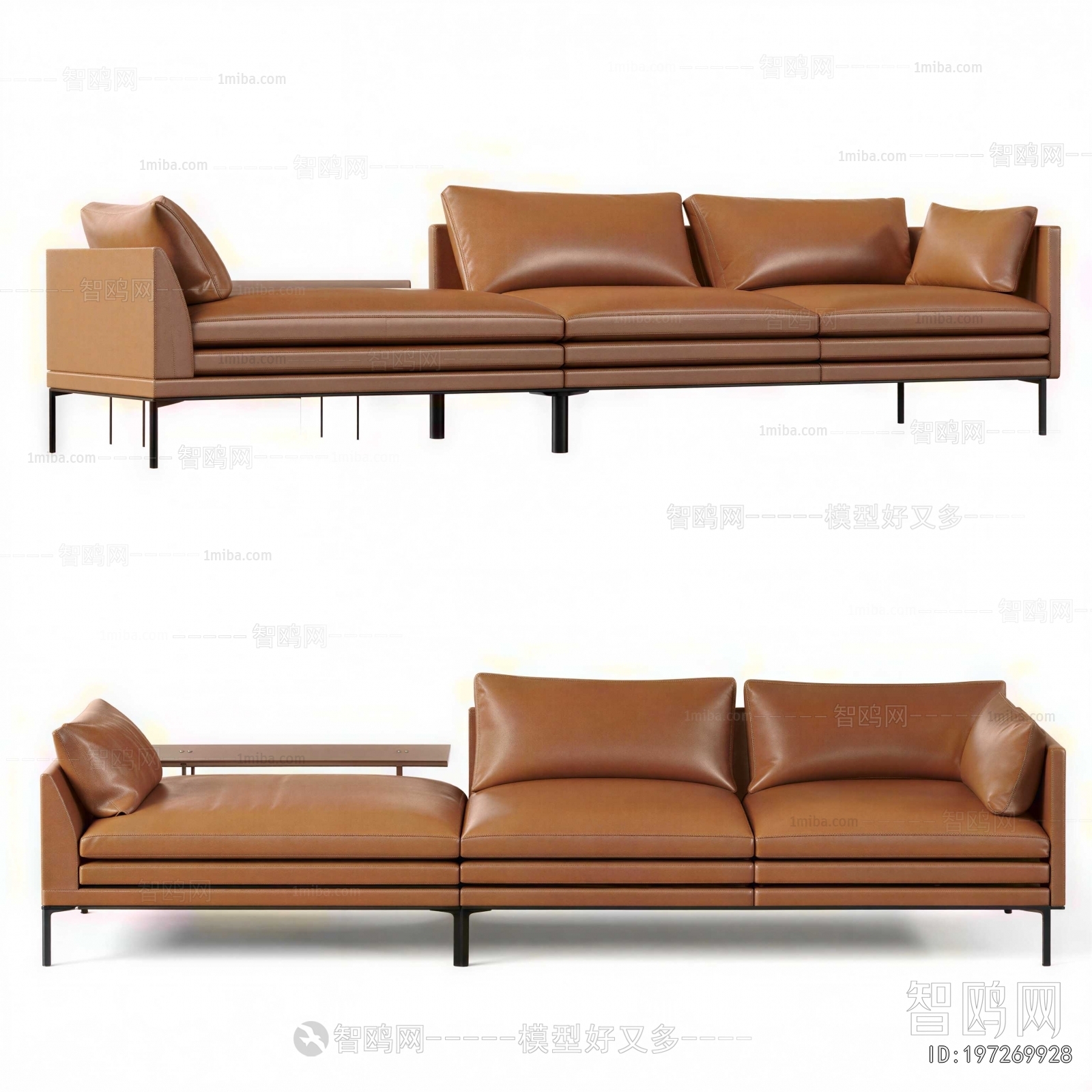 Modern Three-seat Sofa