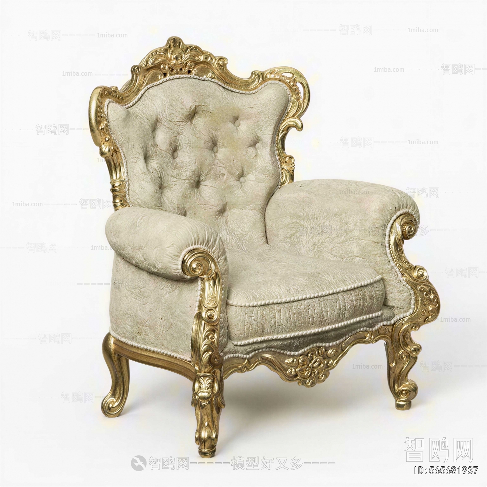 European Style Single Sofa