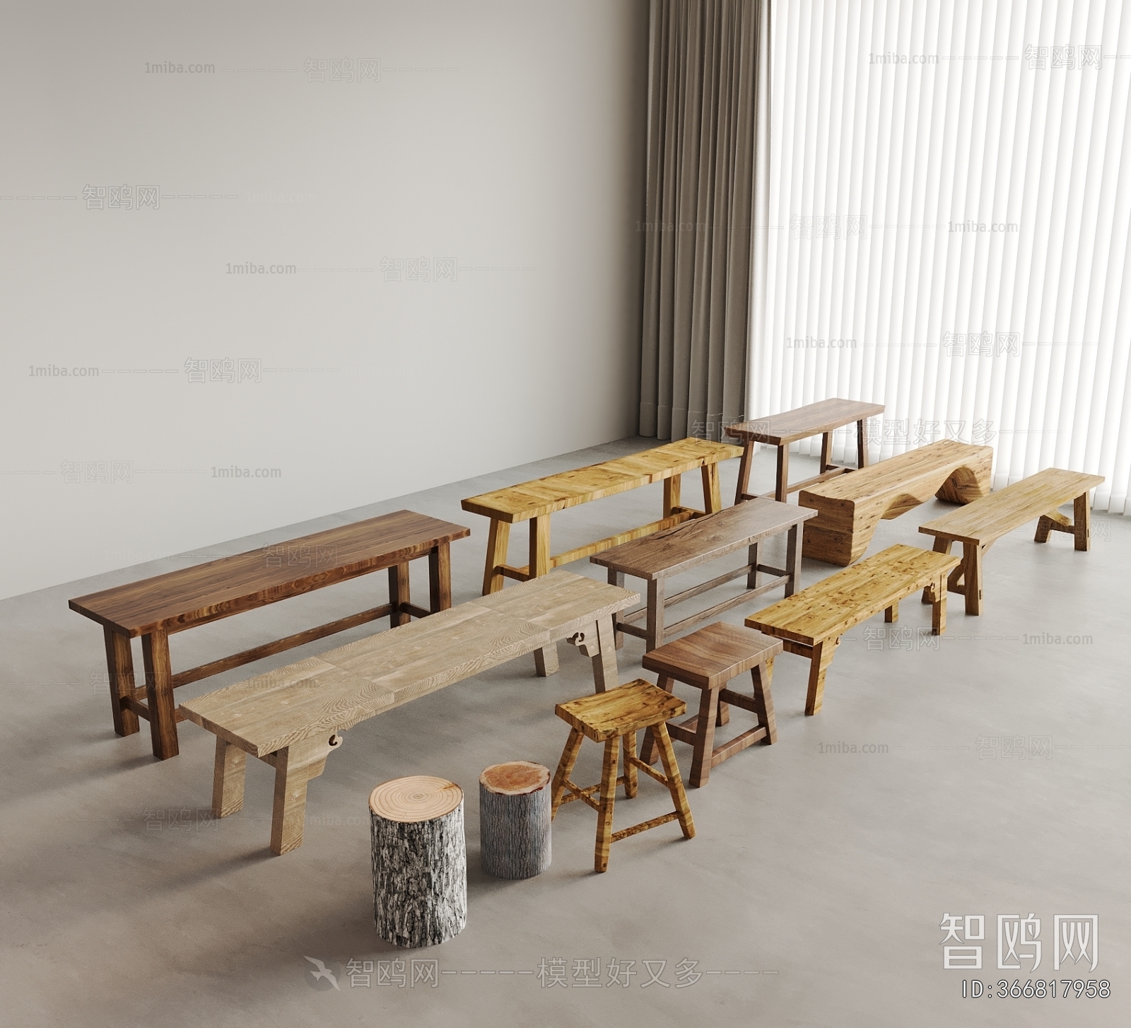 New Chinese Style Stool