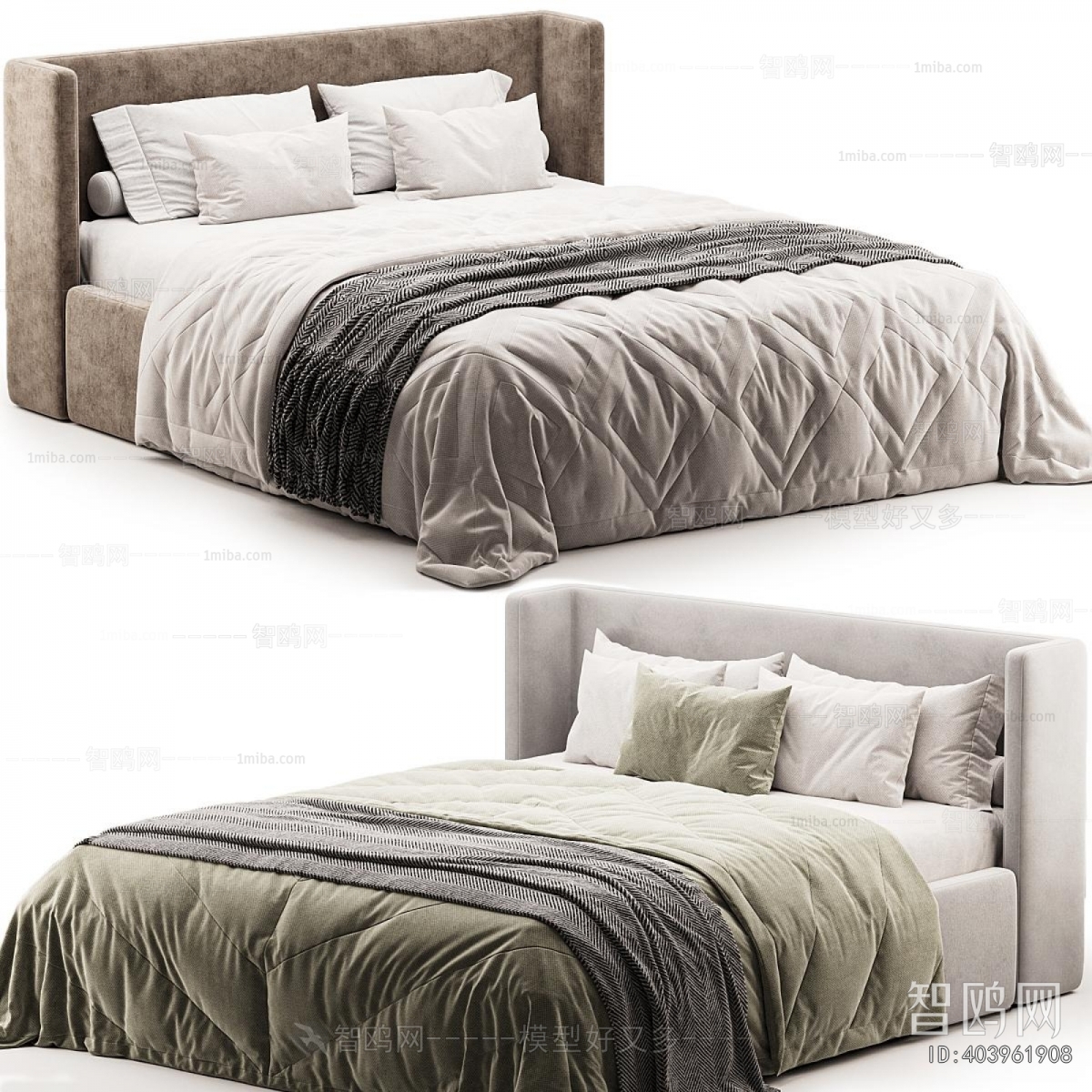 Modern Double Bed