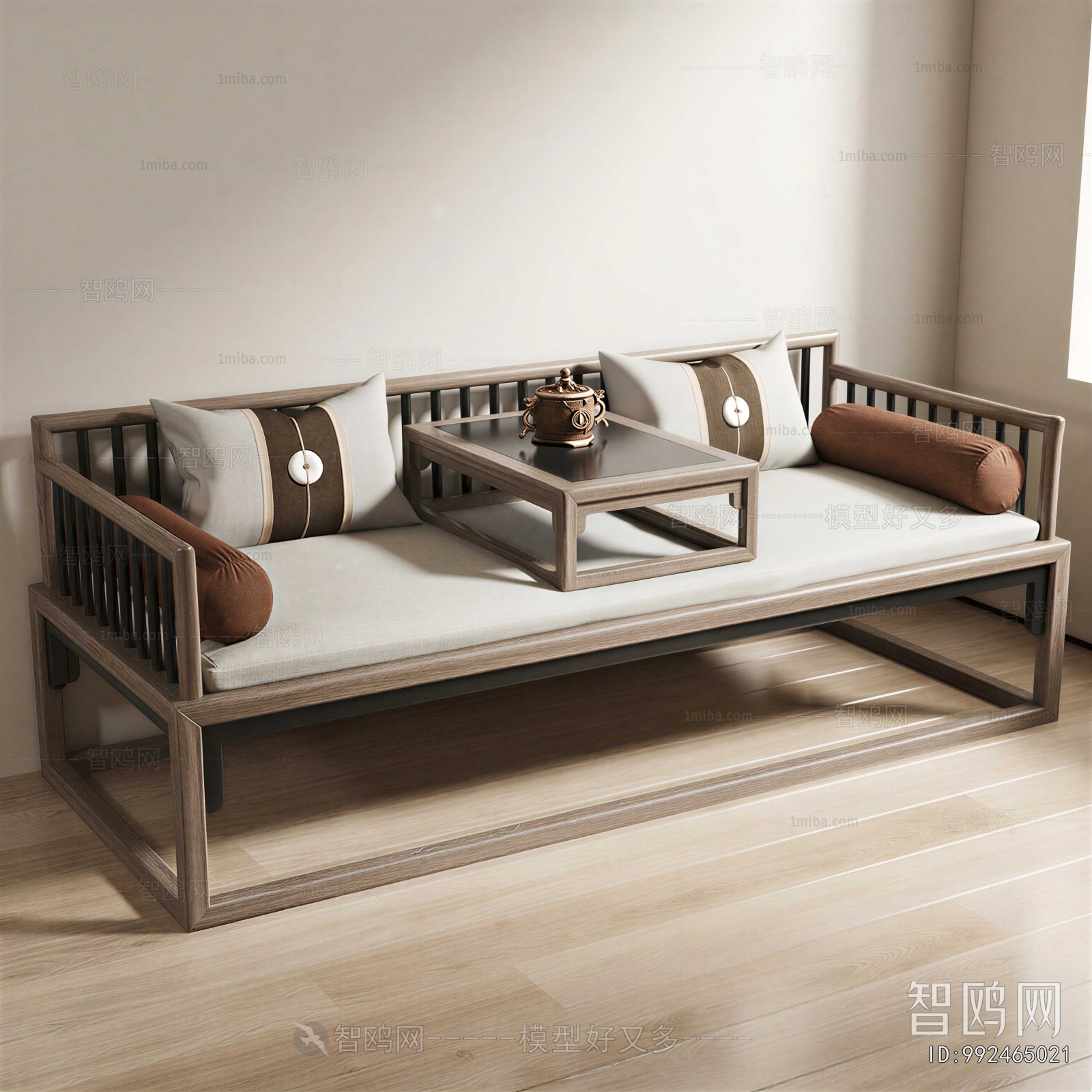New Chinese Style Arhat Bed