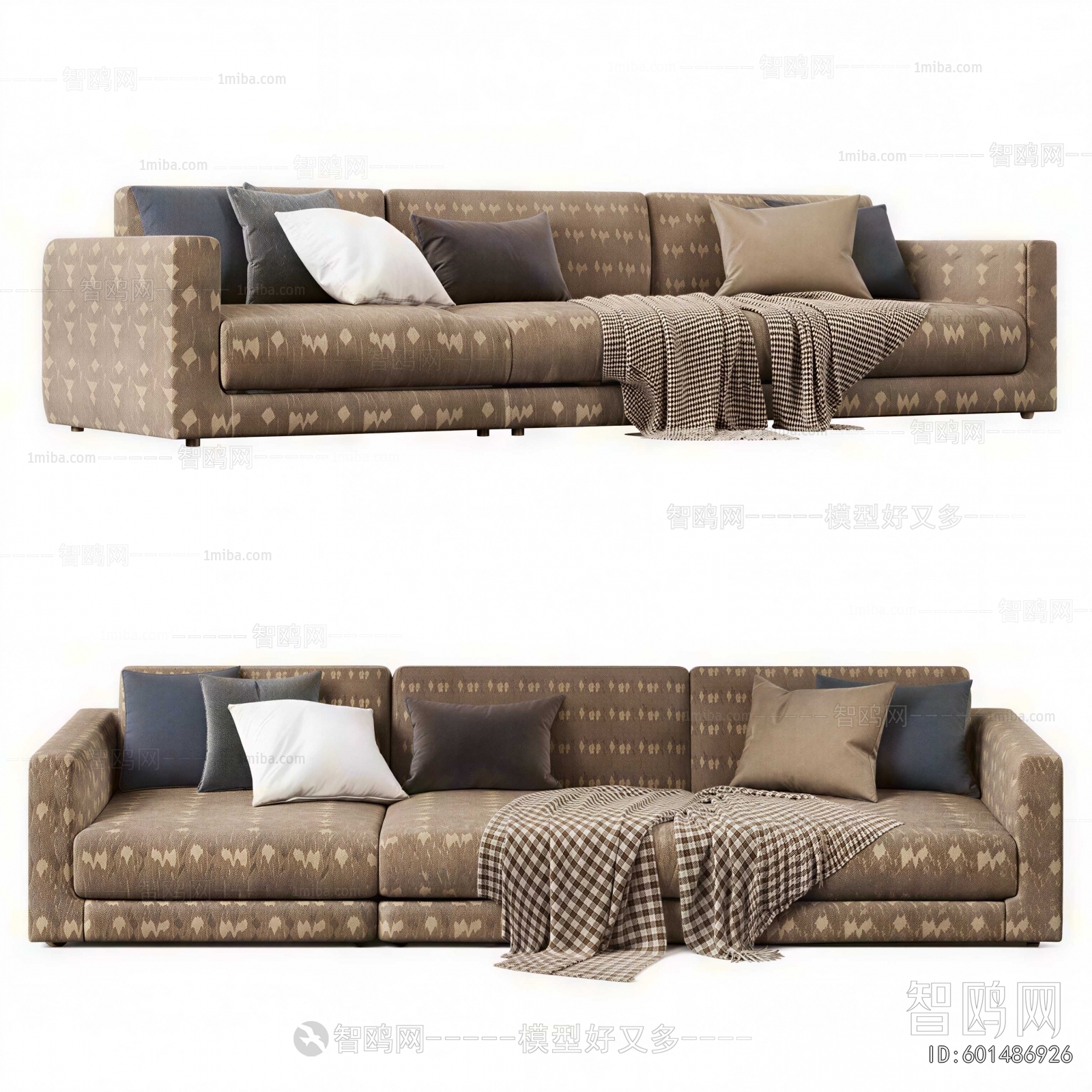 Modern Three-seat Sofa