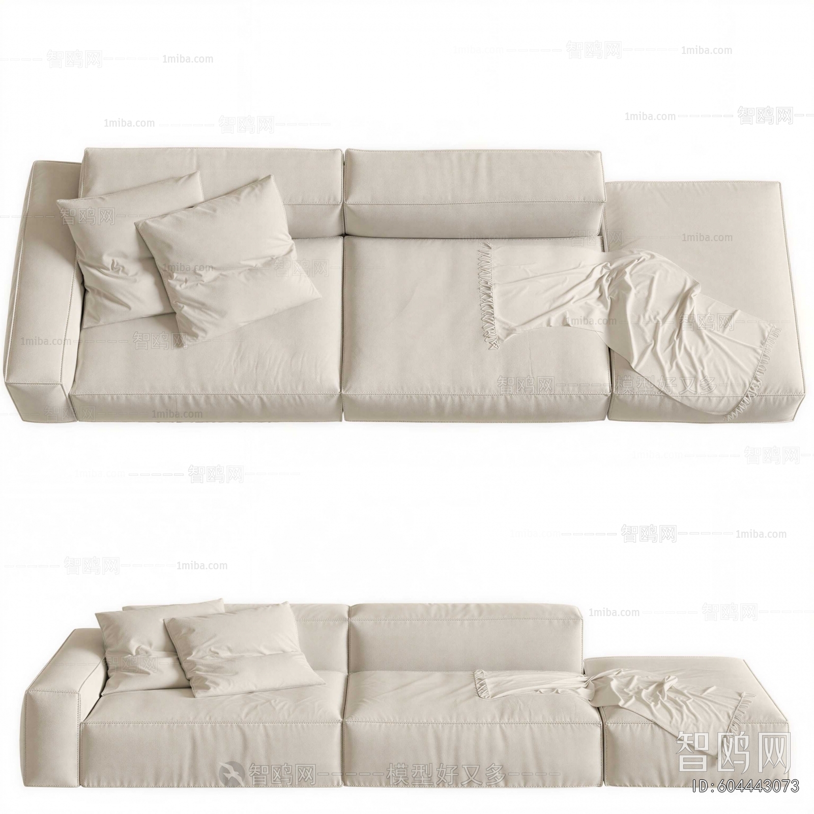 Modern Three-seat Sofa