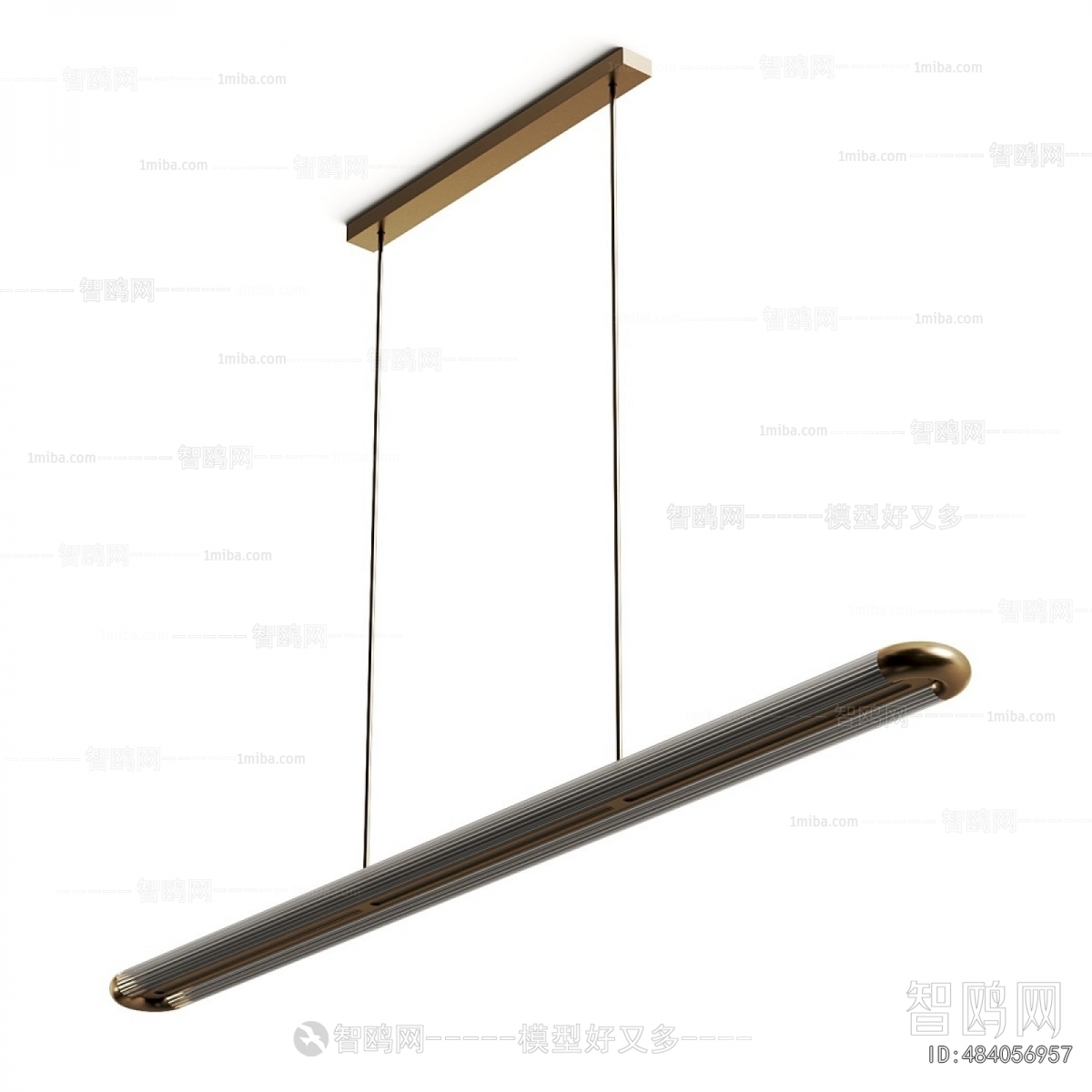 Modern Long Chandelier