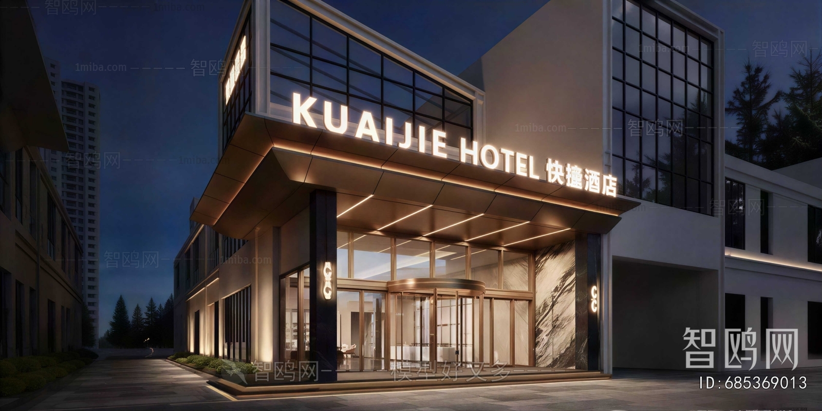 Modern Facade Element