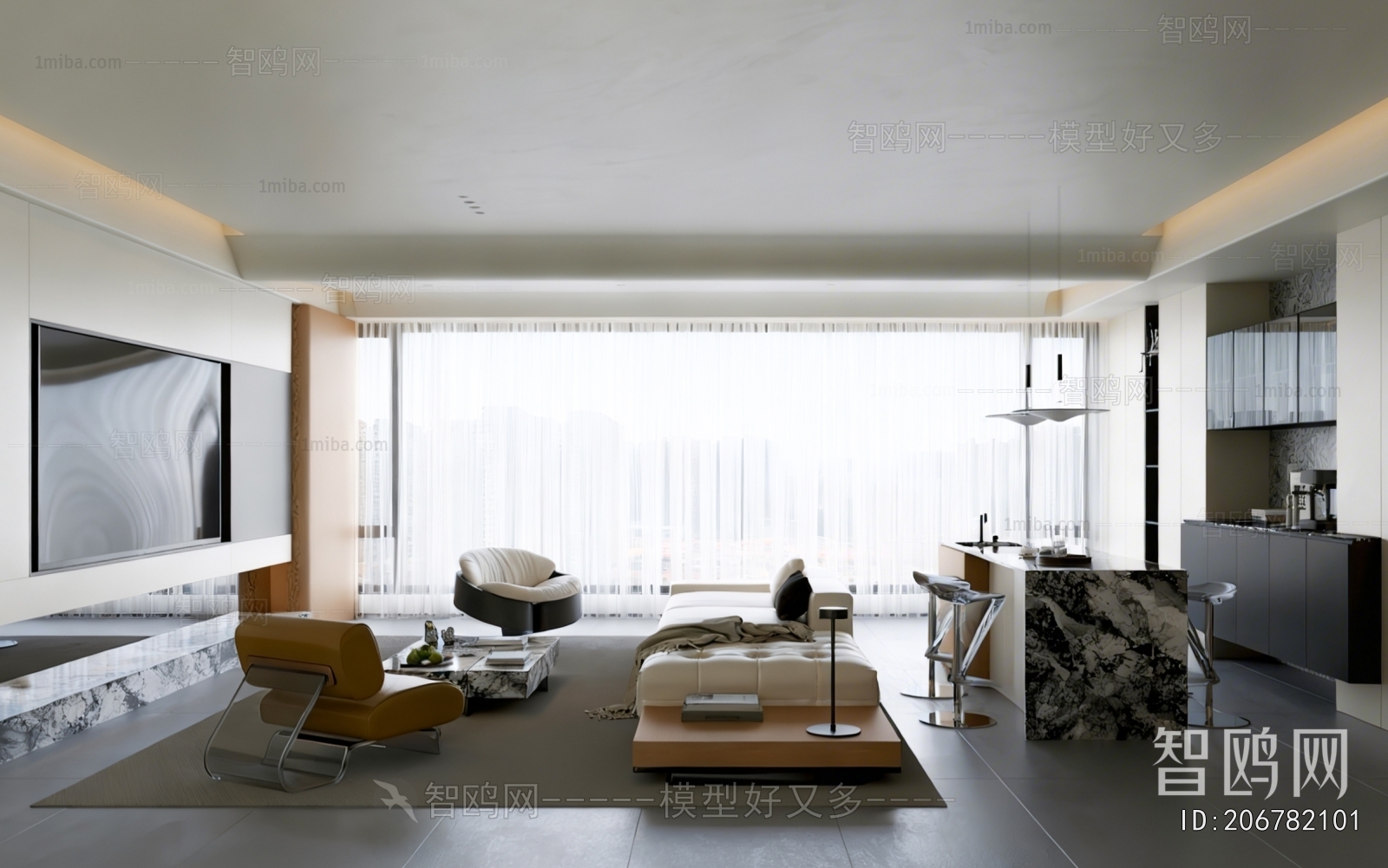 Modern A Living Room