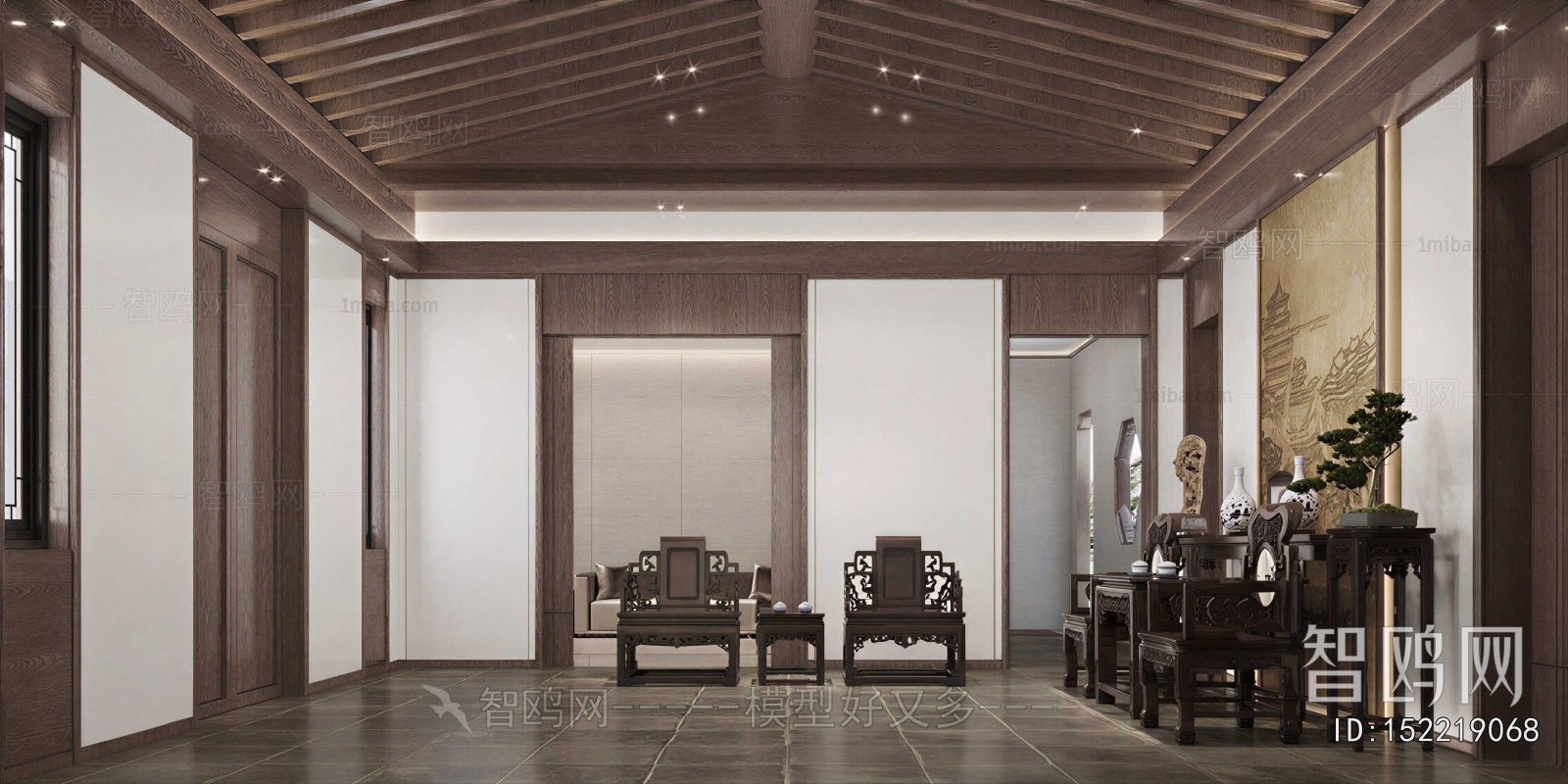 Chinese Style A Living Room