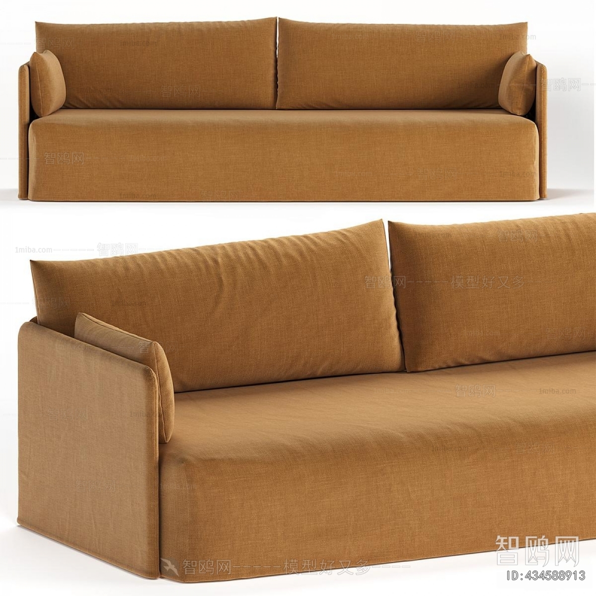 Modern Three-seat Sofa