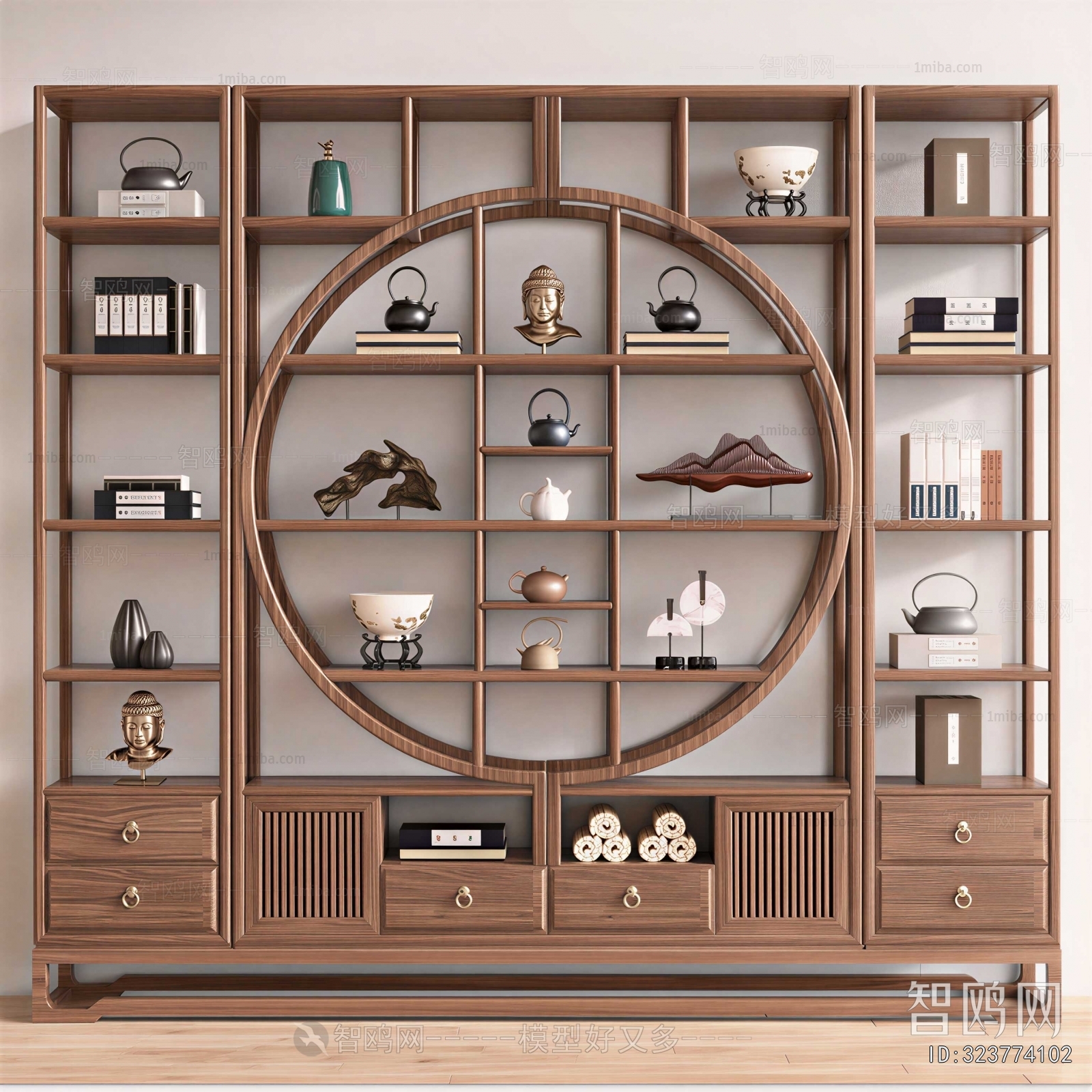 New Chinese Style Antique Rack