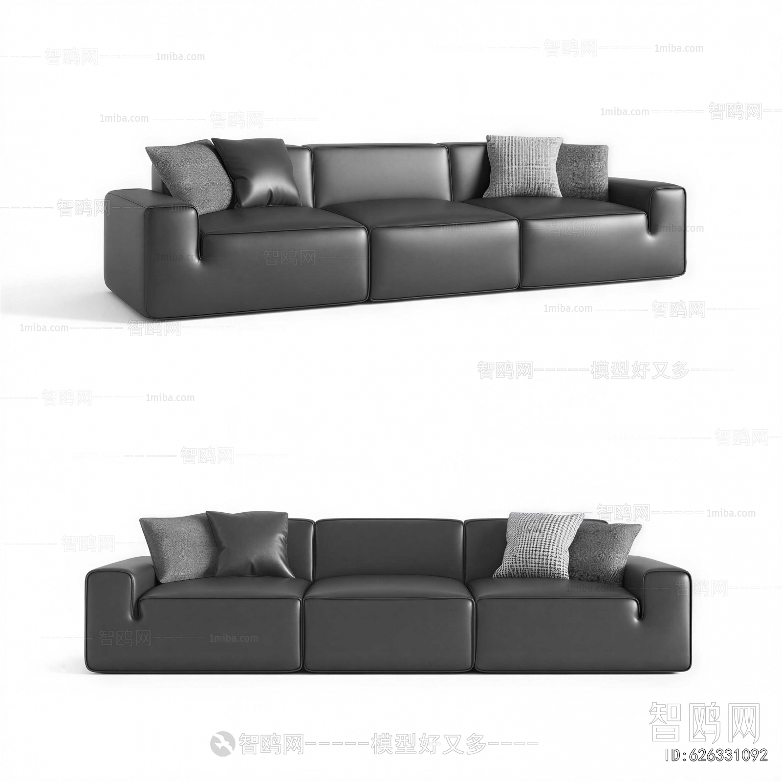 Modern Three-seat Sofa