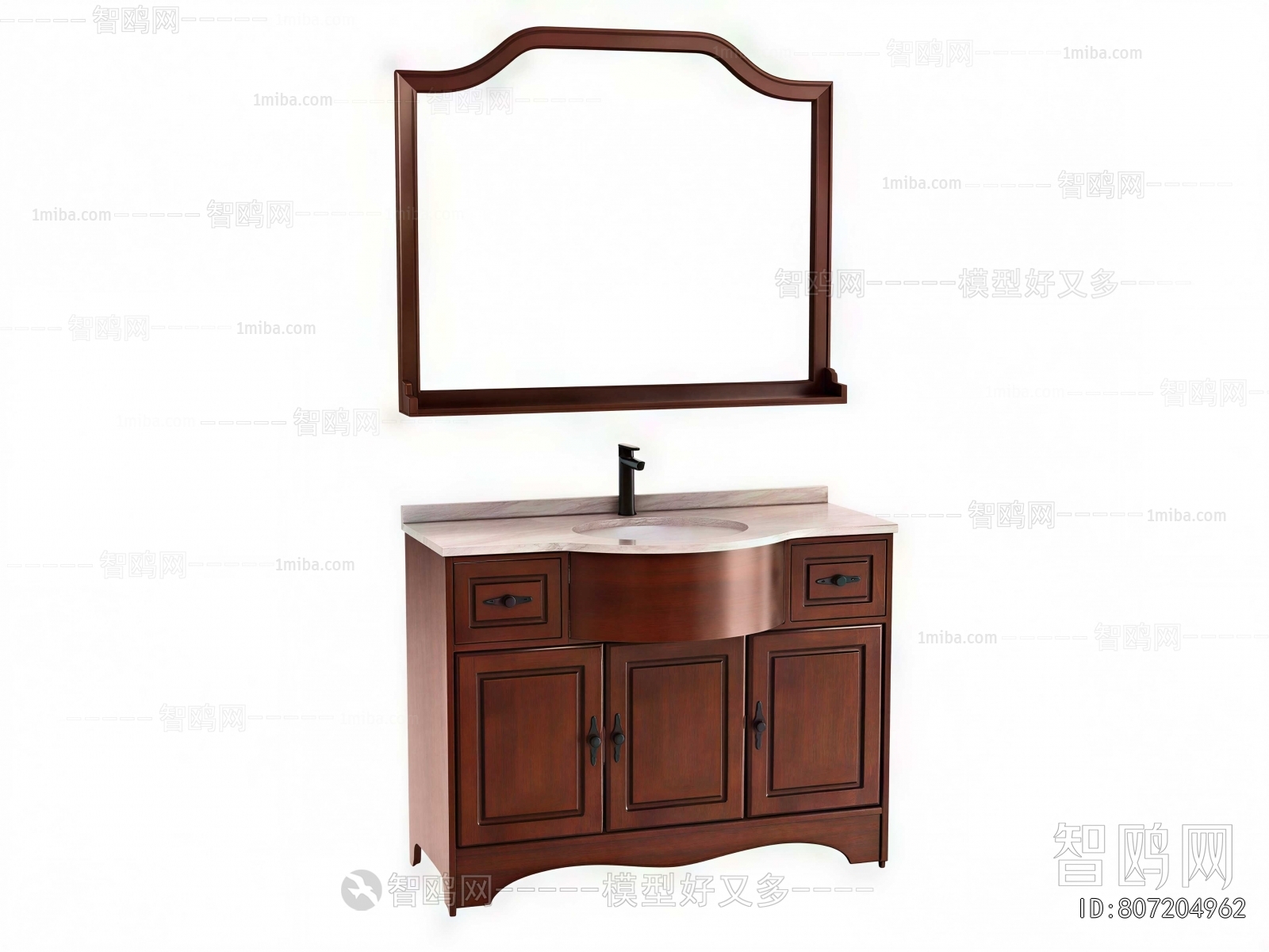 European Style Bathroom Cabinet
