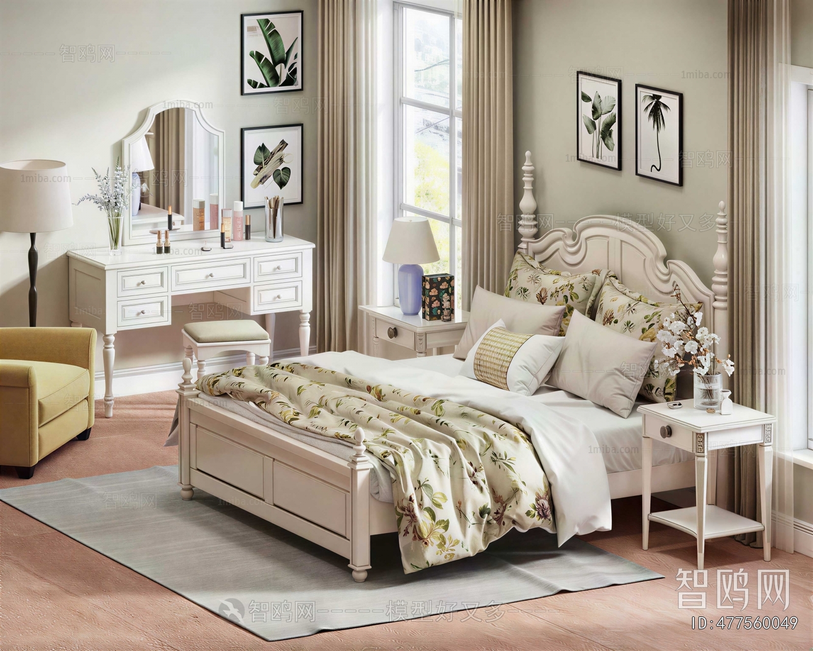 American Style Bedroom