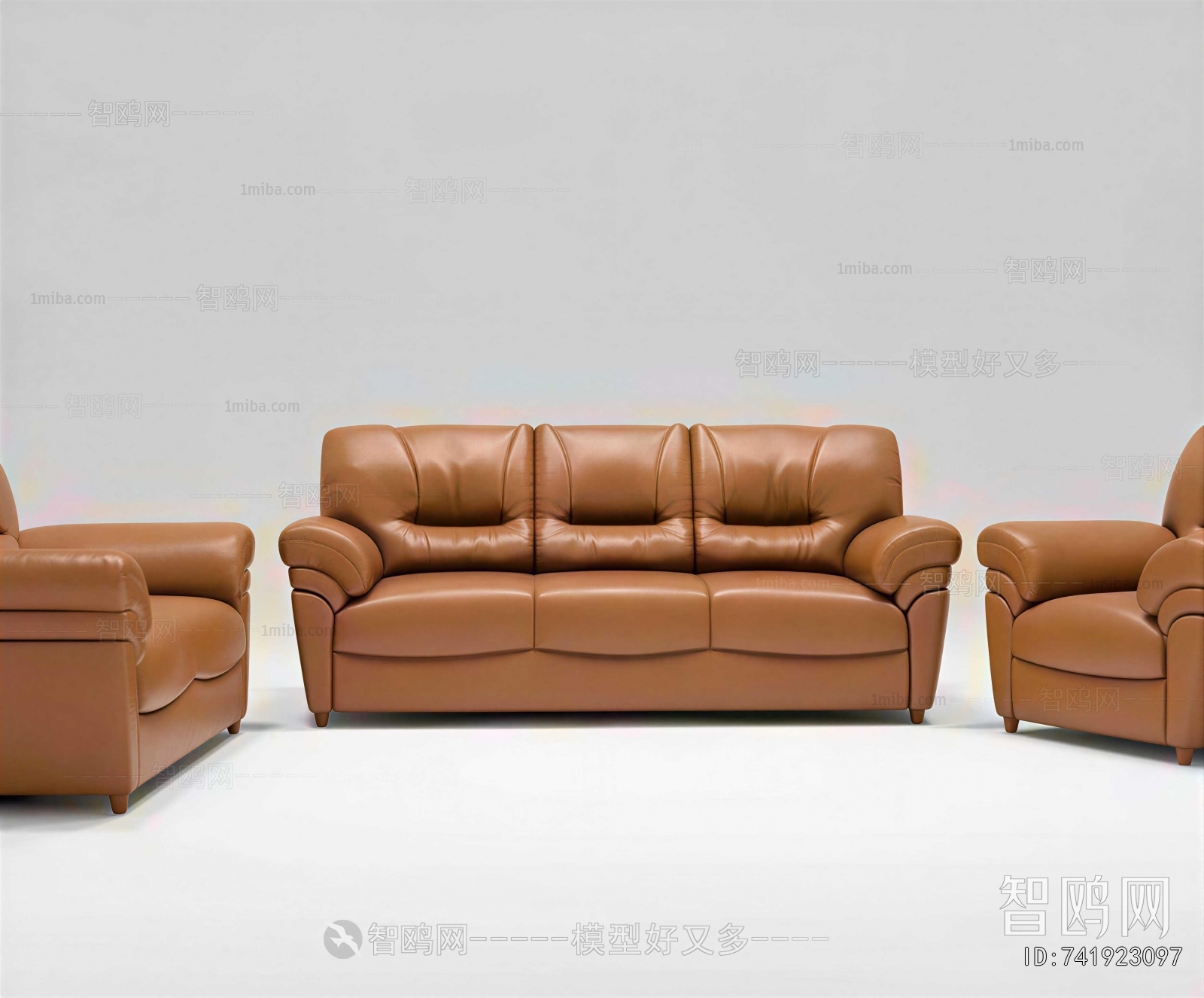 Modern Three-seat Sofa